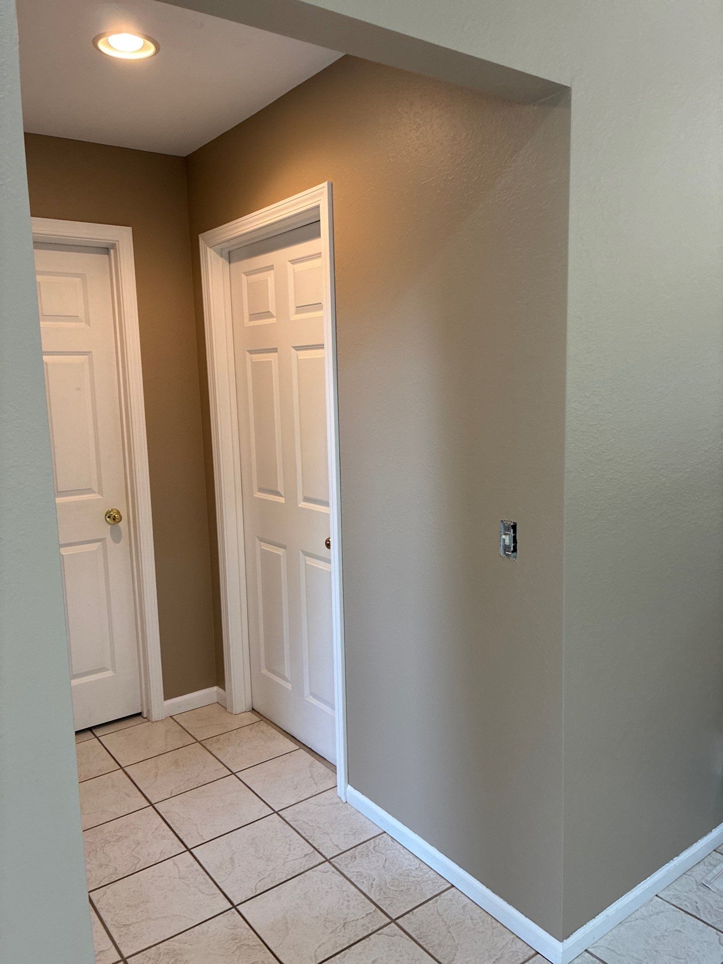 Neutral Interior Wall Repainting and Color Transformation in Whitehall Michigan by Gordon Painting
