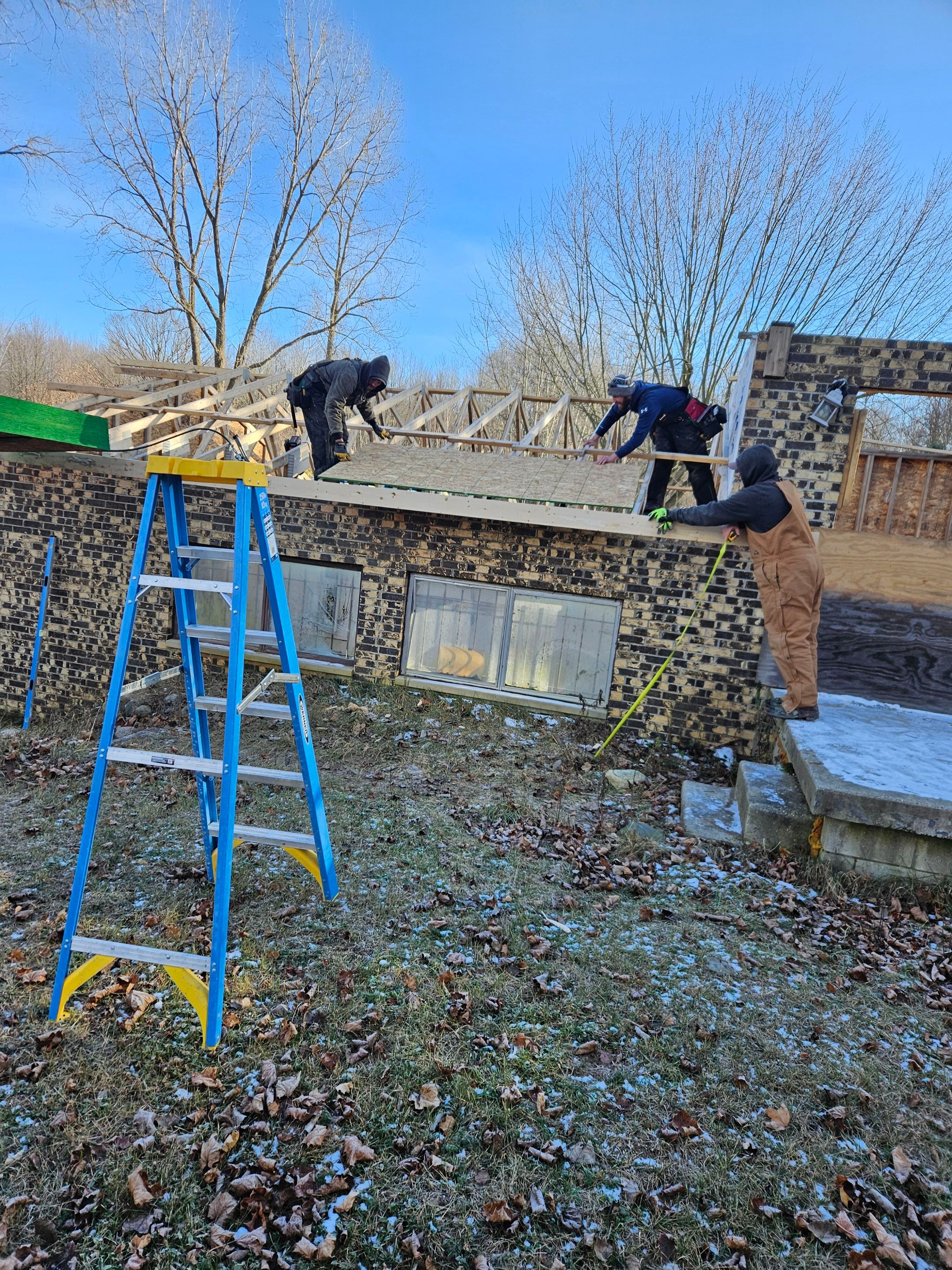 New Home Build (Fire Damage) by Clark Builders LLC