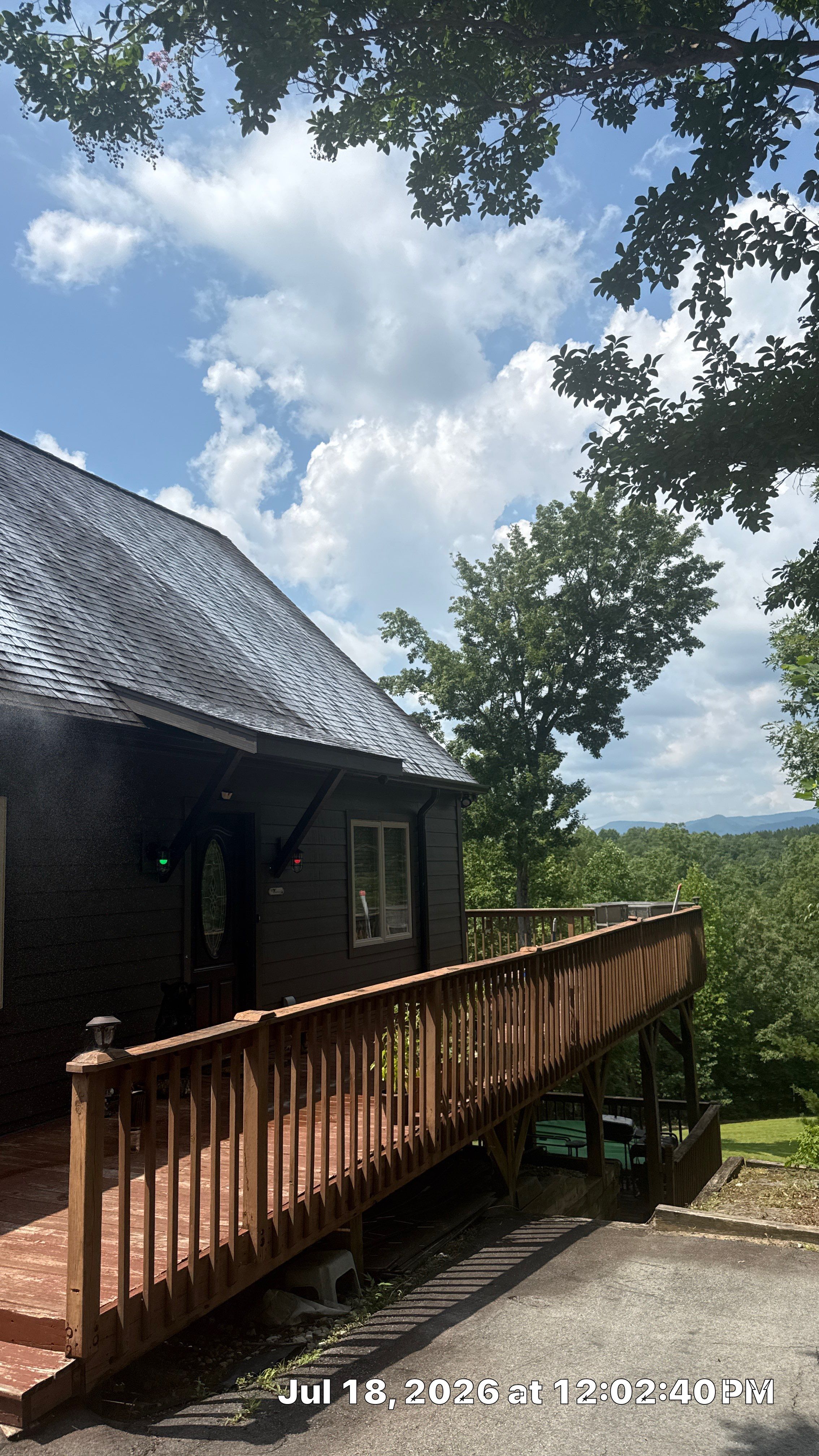 Asphalt Shingle Roof Cleaning and Pipe Boot Repair in Lake Lure by Bright Home Connections