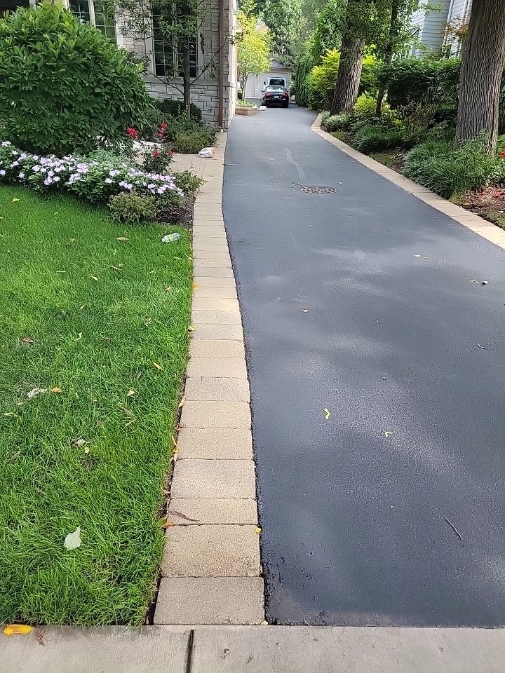 Brick paver clean, sand and seal.  using surebond SB-8700 by Northern Power Washing LLC.