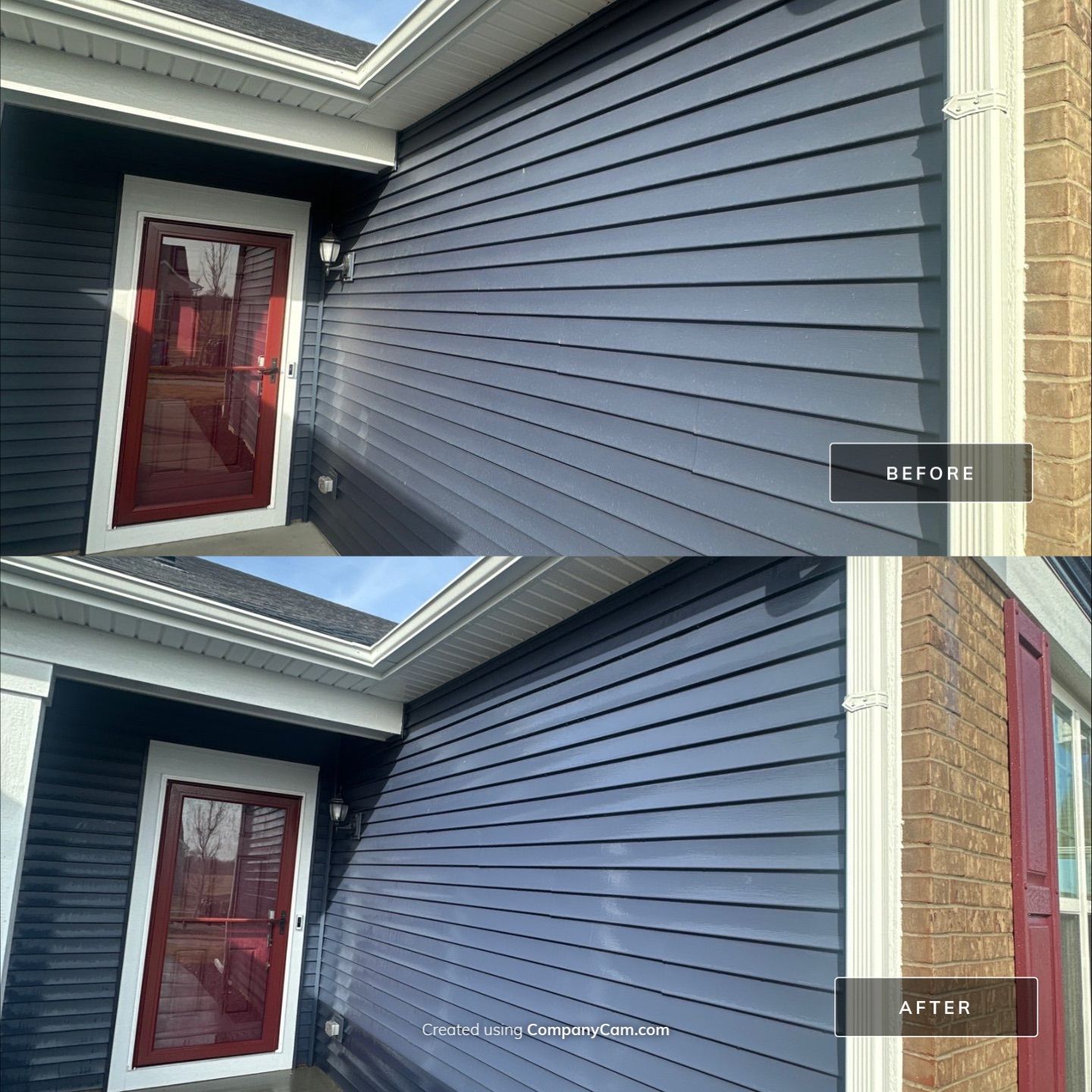 Project in Huntley by Simmons Power & Soft Washing