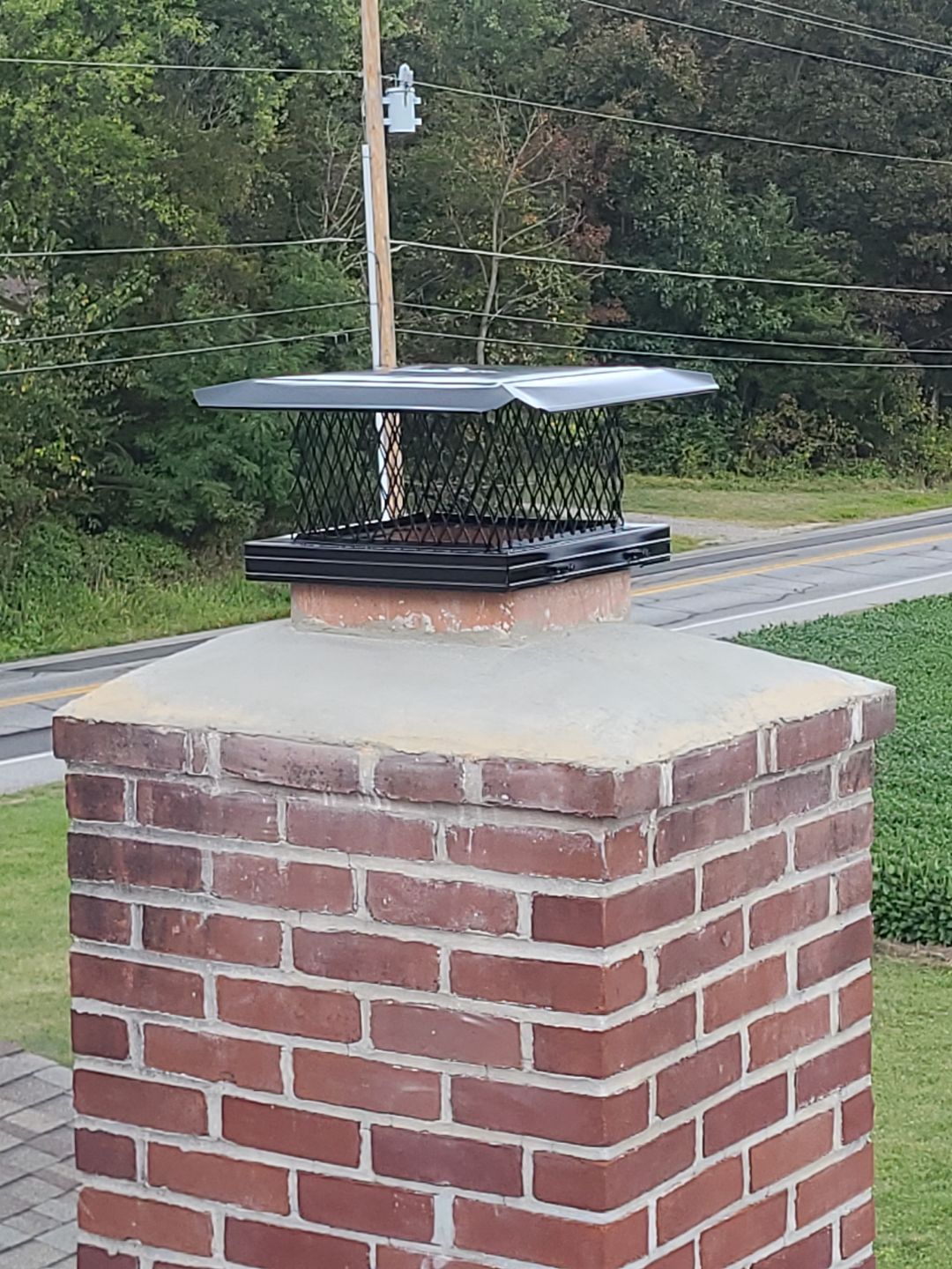 Roof Replacement and Chimney Restoration with Shutter Upgrade in East Berlin, Pennsylvania by Bealing Roofing & Exteriors