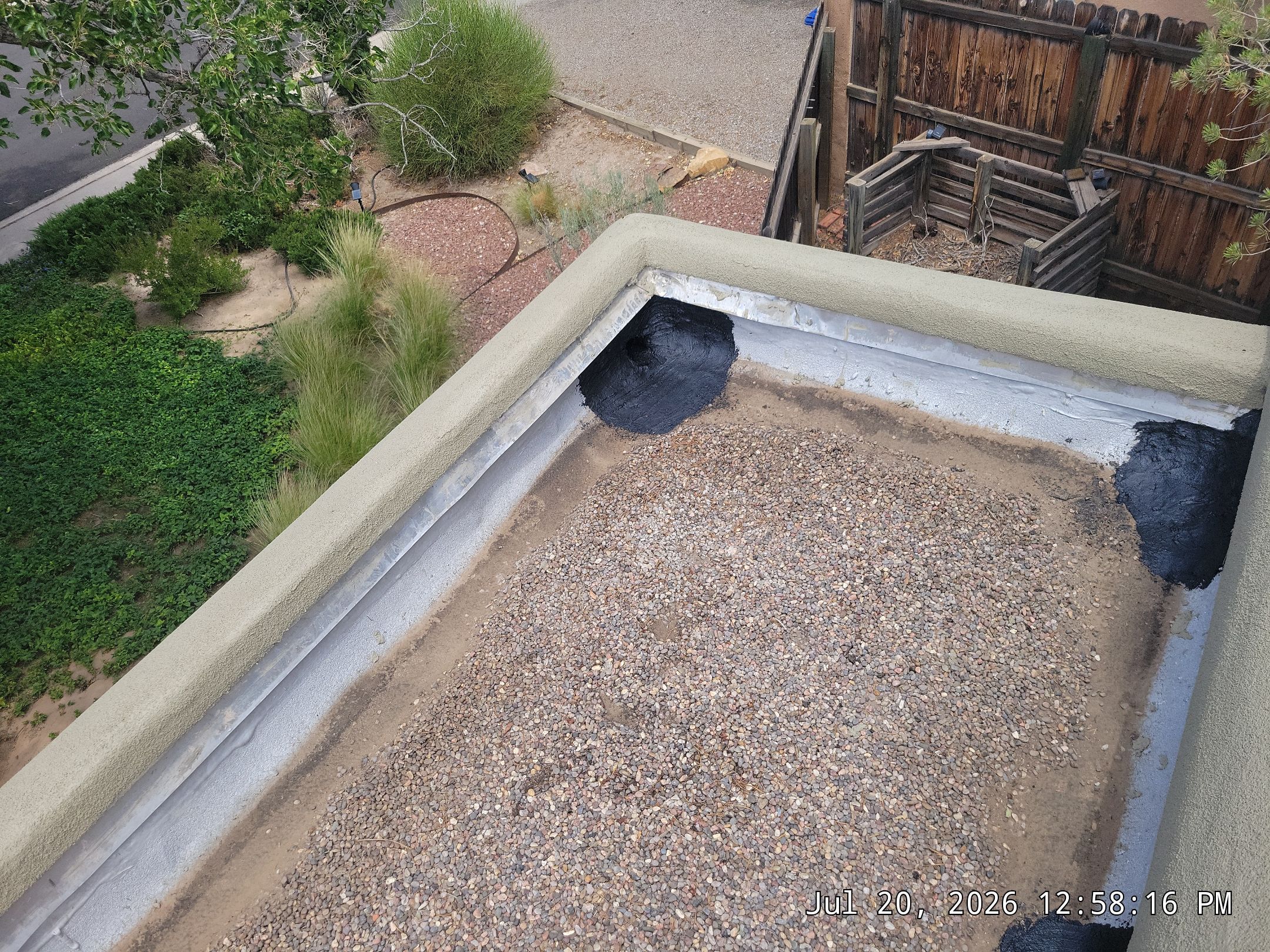 Tar and Gravel Roof Maintenance and Penetration Sealing in Albuquerque by Doyle Roof Masters Inc