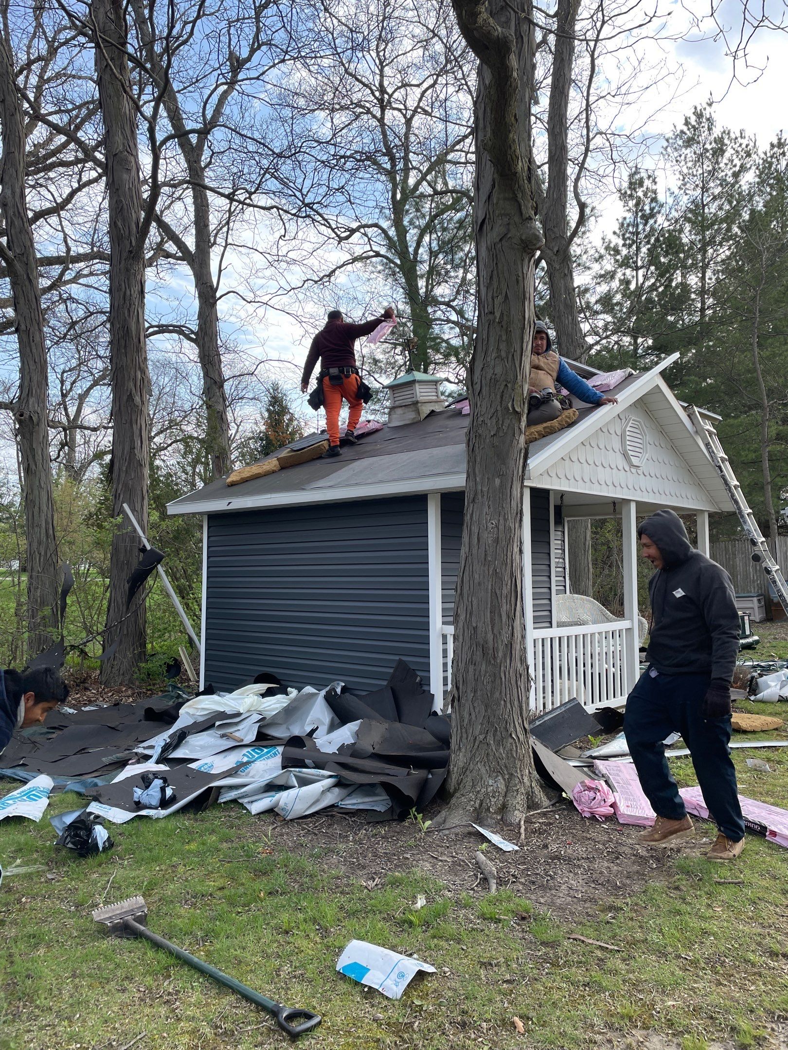 Project in Muncie, IN by Rodeffer Roofing INC