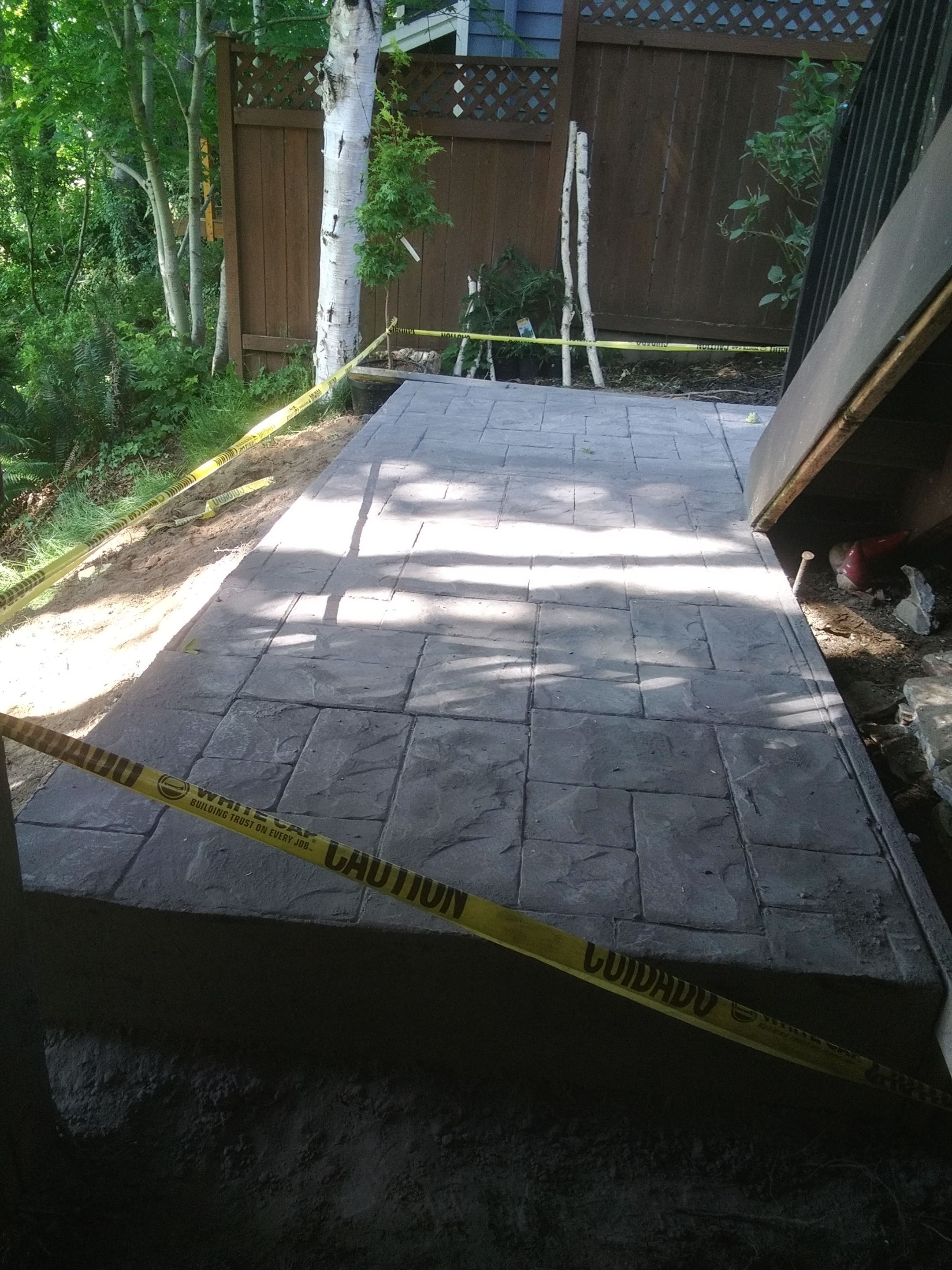 Sean | Concrete Walkway by Jireh Asphalt & Concrete Inc 