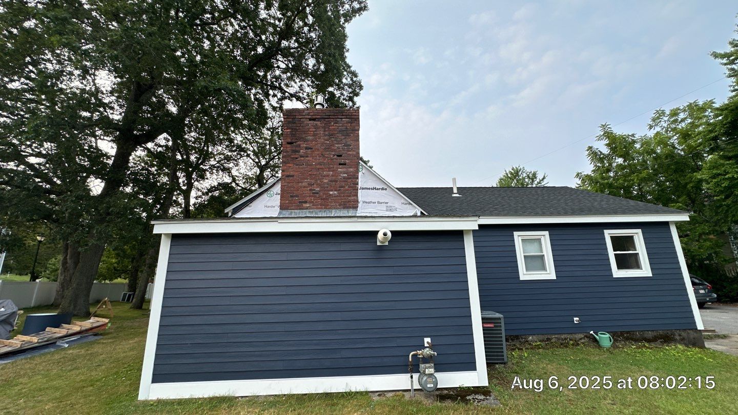 James Hardie Lap Siding Installation in Chelmsford, MA by Mighty Dog Roofing of Greater Middlesex County