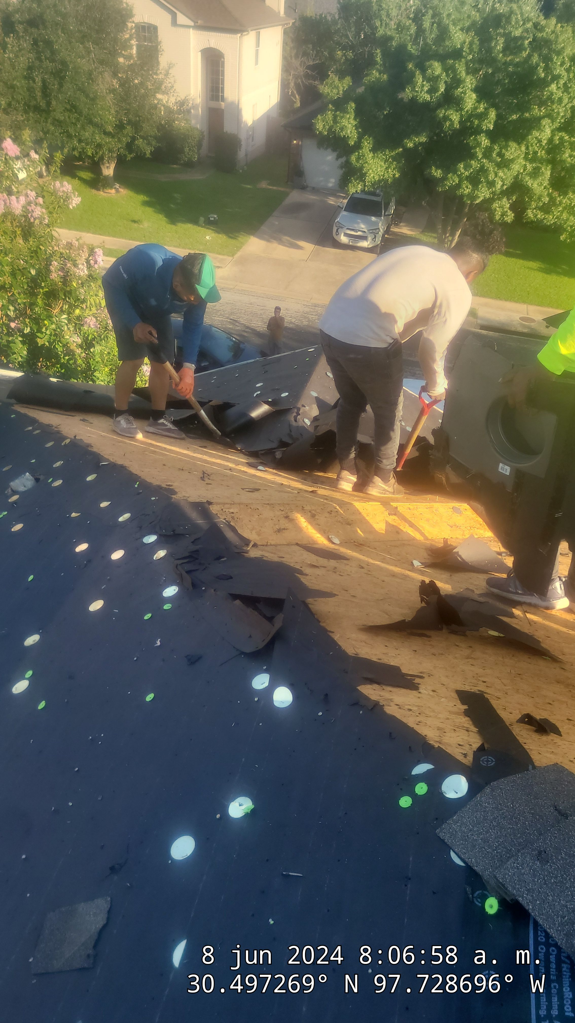 Architectural Shingle Roof Replacement and Sheathing Upgrades in Round Rock by Caliber Restoration LLC