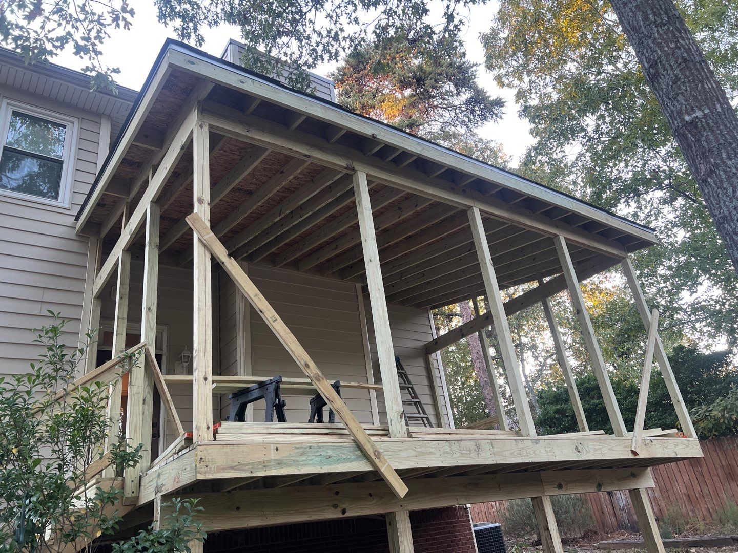 Sandy Cove - Screen Porch by Pillar and Pine