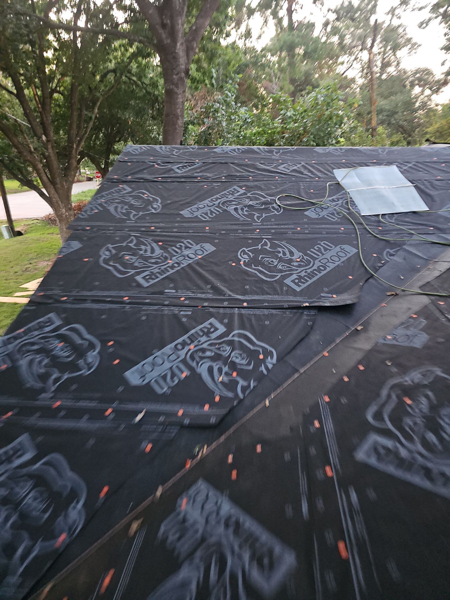 Residential Roofing Installation using Owen's Corning Duration (Lifetime) Shingles by Roof Repair Company