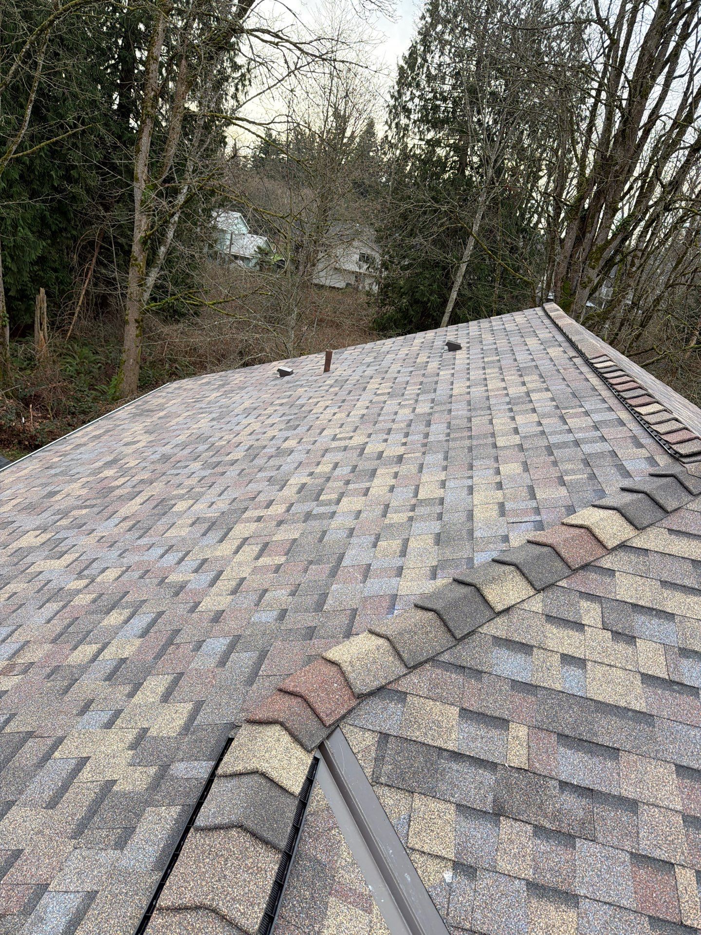 Residential Roofing Installation using GAF UHDZ Shingles by Roofing Formula LLC