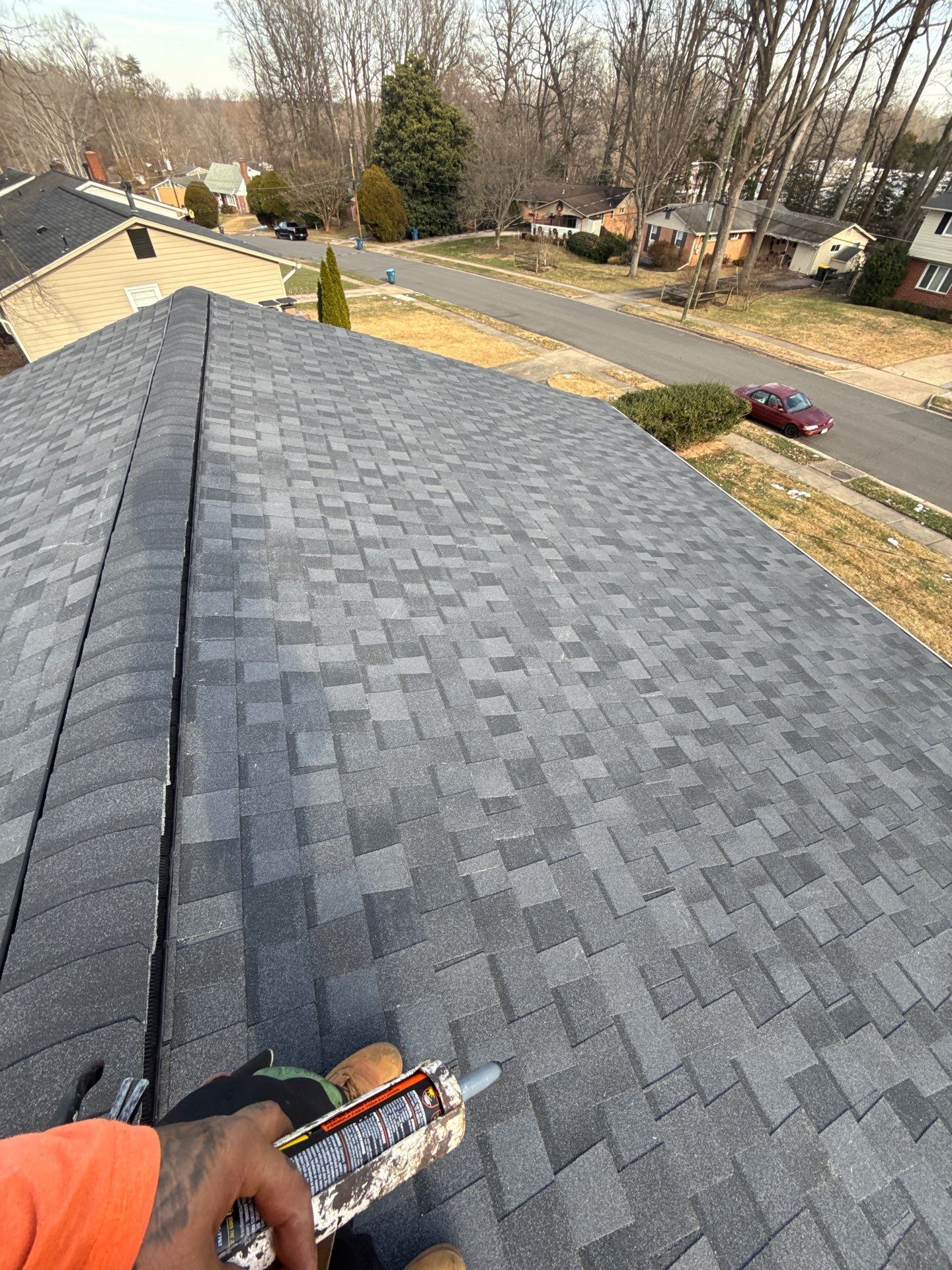 Springfield : Residential Roof Replacement with CertainTeed Landmark Pro in Max Moire Black  by RM Banning, Inc.