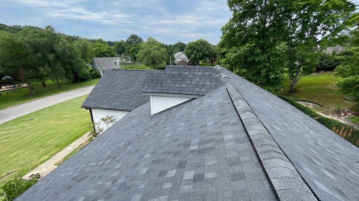 Residential Roof + Gutters & Downspouts & Gutter Guards Install  by Titan Commercial & Residential Roofing 