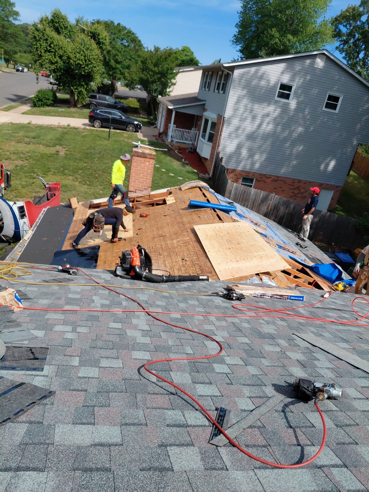 Montclair: Residential Roof Replacement with CertainTeed Landmark Pro in Max Def Colonial Slate by RM Banning, Inc.