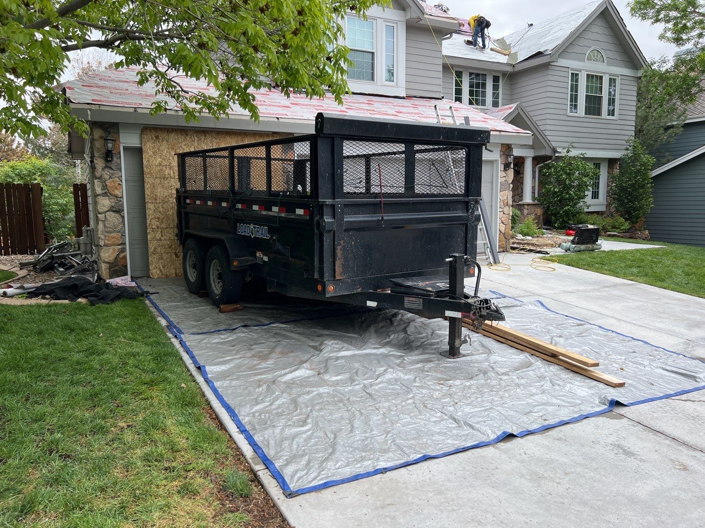 Residential Roofing Installation using Owens Corning TruDefinition Duration STORM by A to Z Roofing