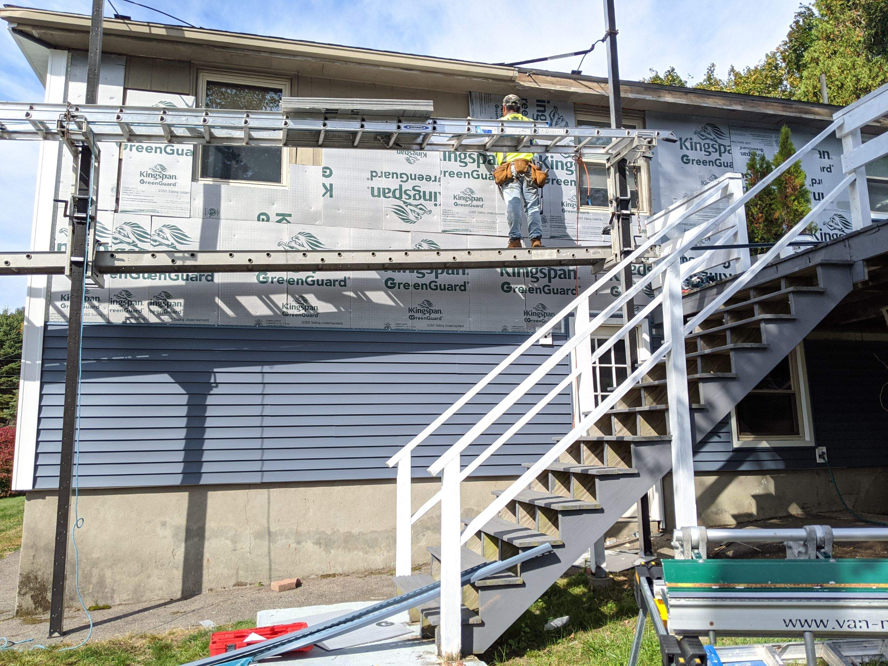 Siding Installation using Certainteed Mainstreet Siding by Loyalty Exterior Solutions 