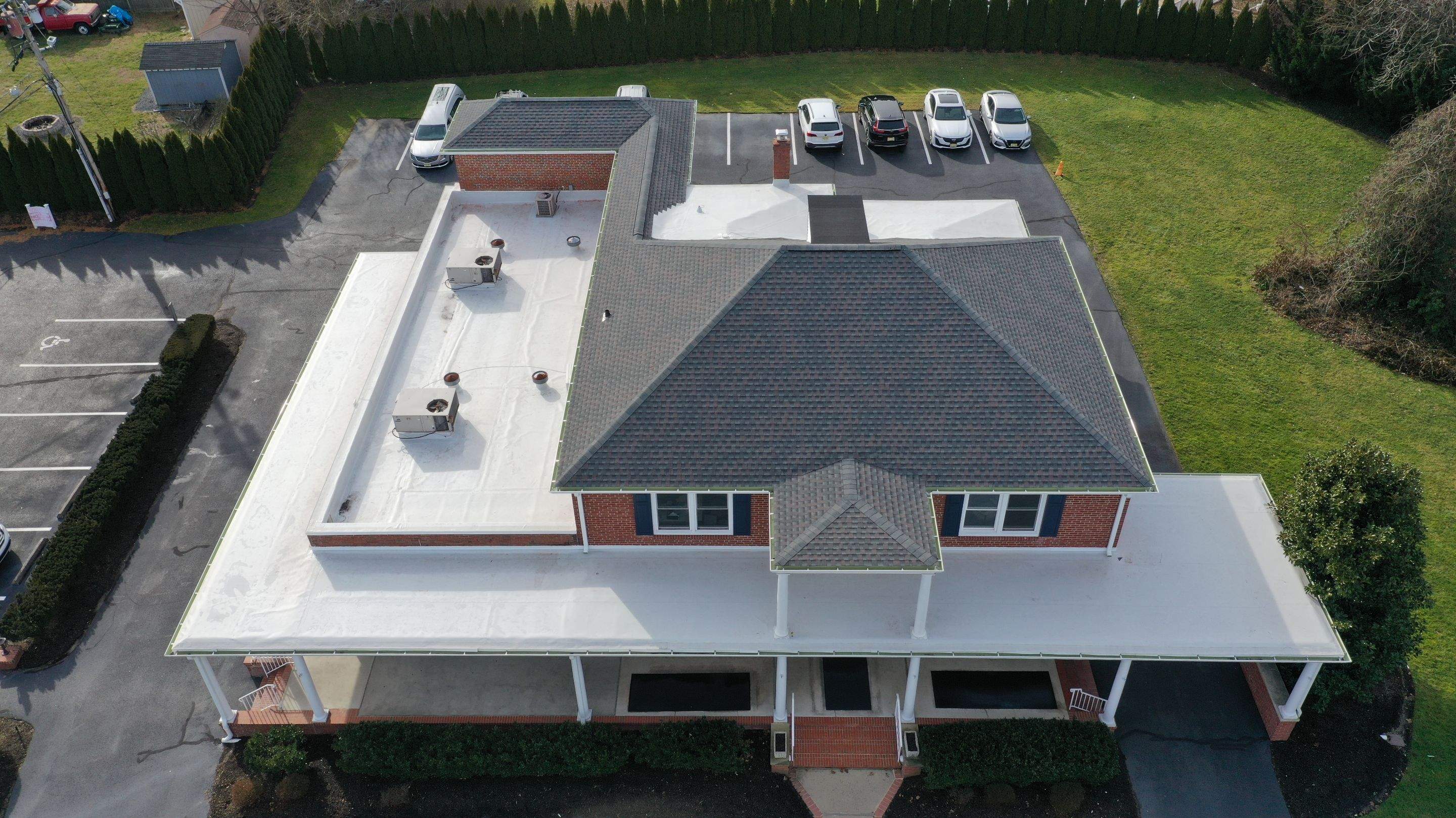 Commercial Roofing Installation using GAF Timberline / GAF TPO by All Site Roofing