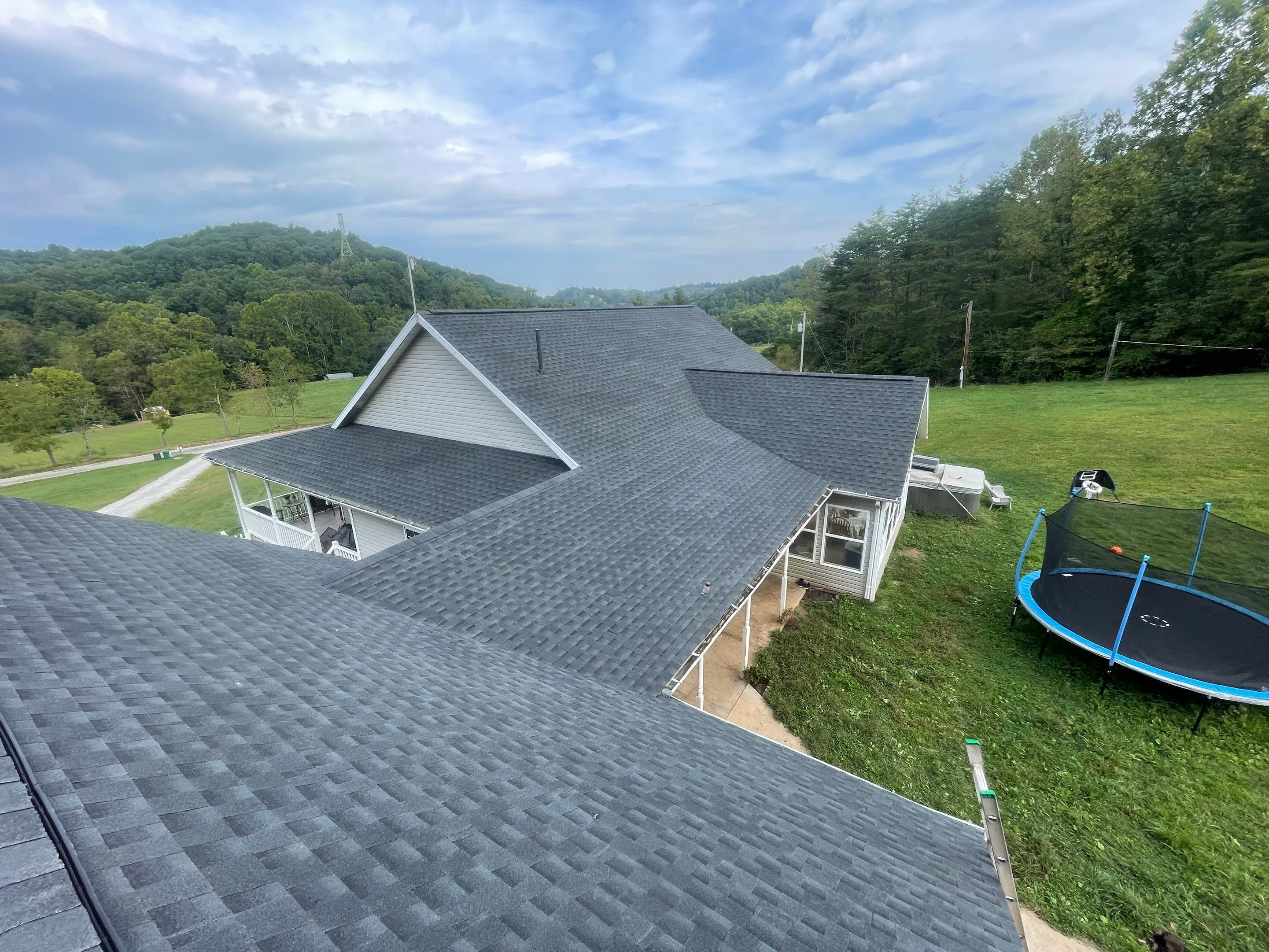 Residential Roofing Installation using GAF Timberline HDZ by Rainstoppers Roofing