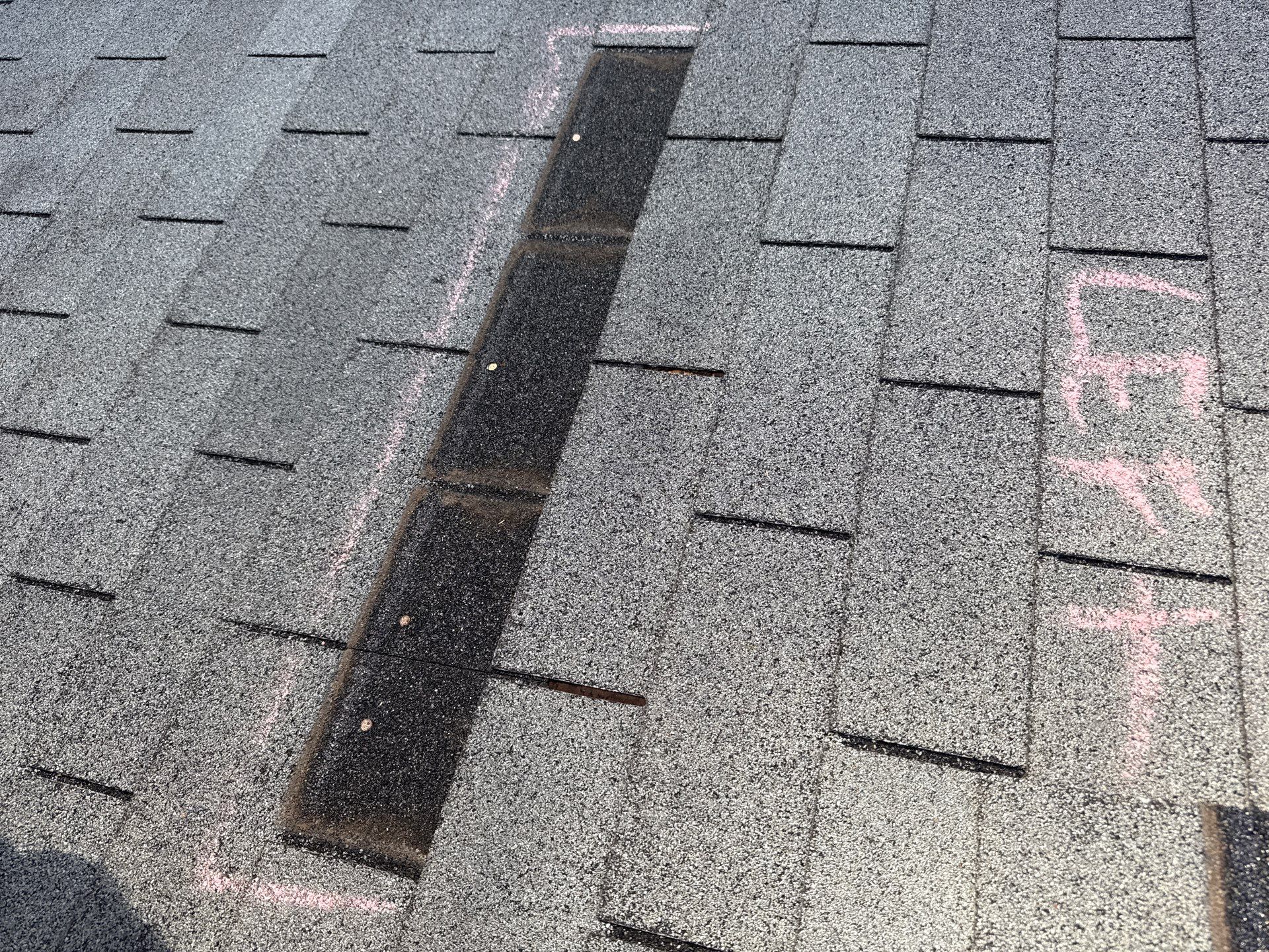 Roof replacement and interior repair by hail and wind damage by Just Brilliant Restoration JBR