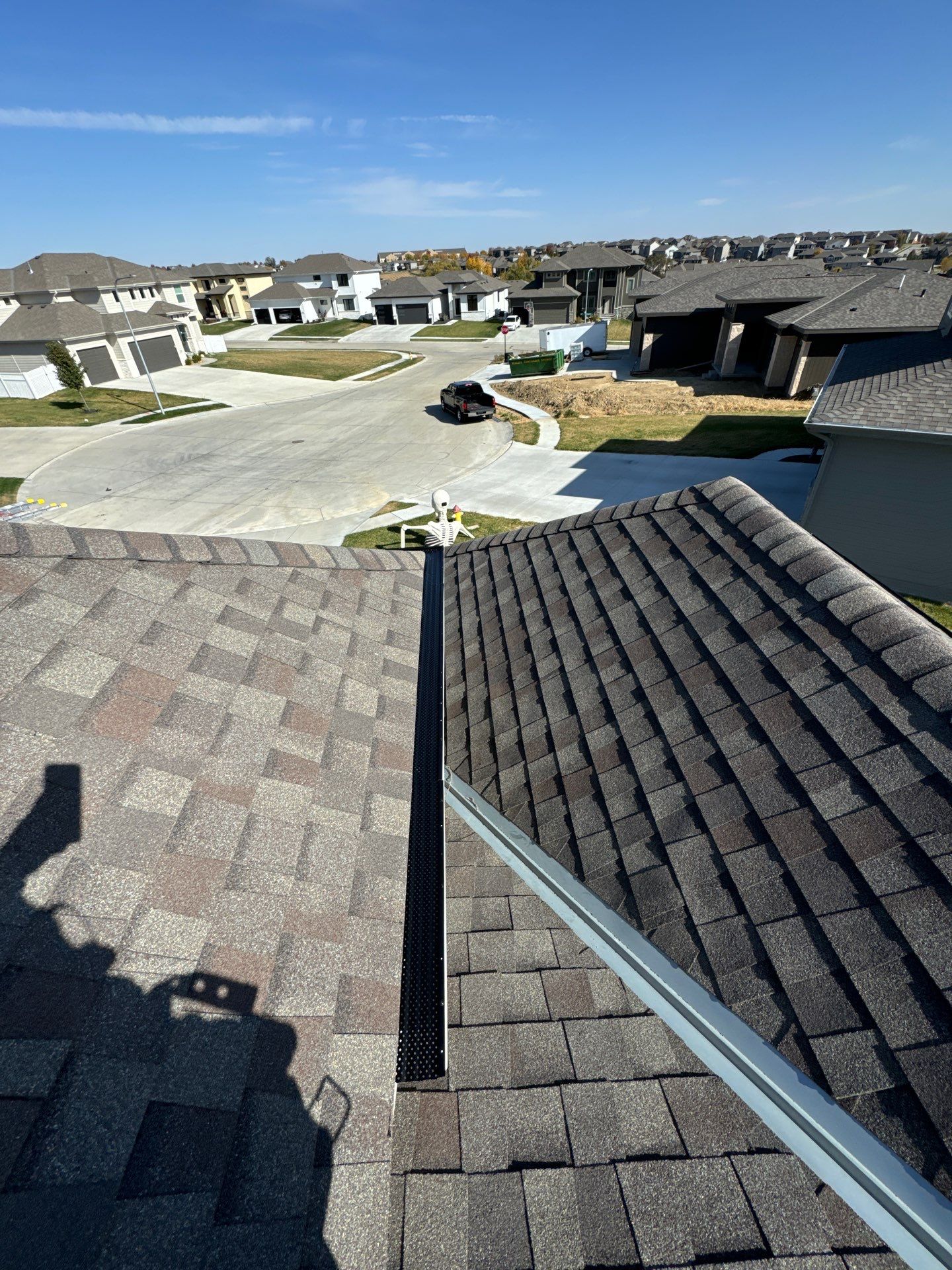 LeafGuard Gutter Installation – Gretna, NE by Crows Roofing LLC
