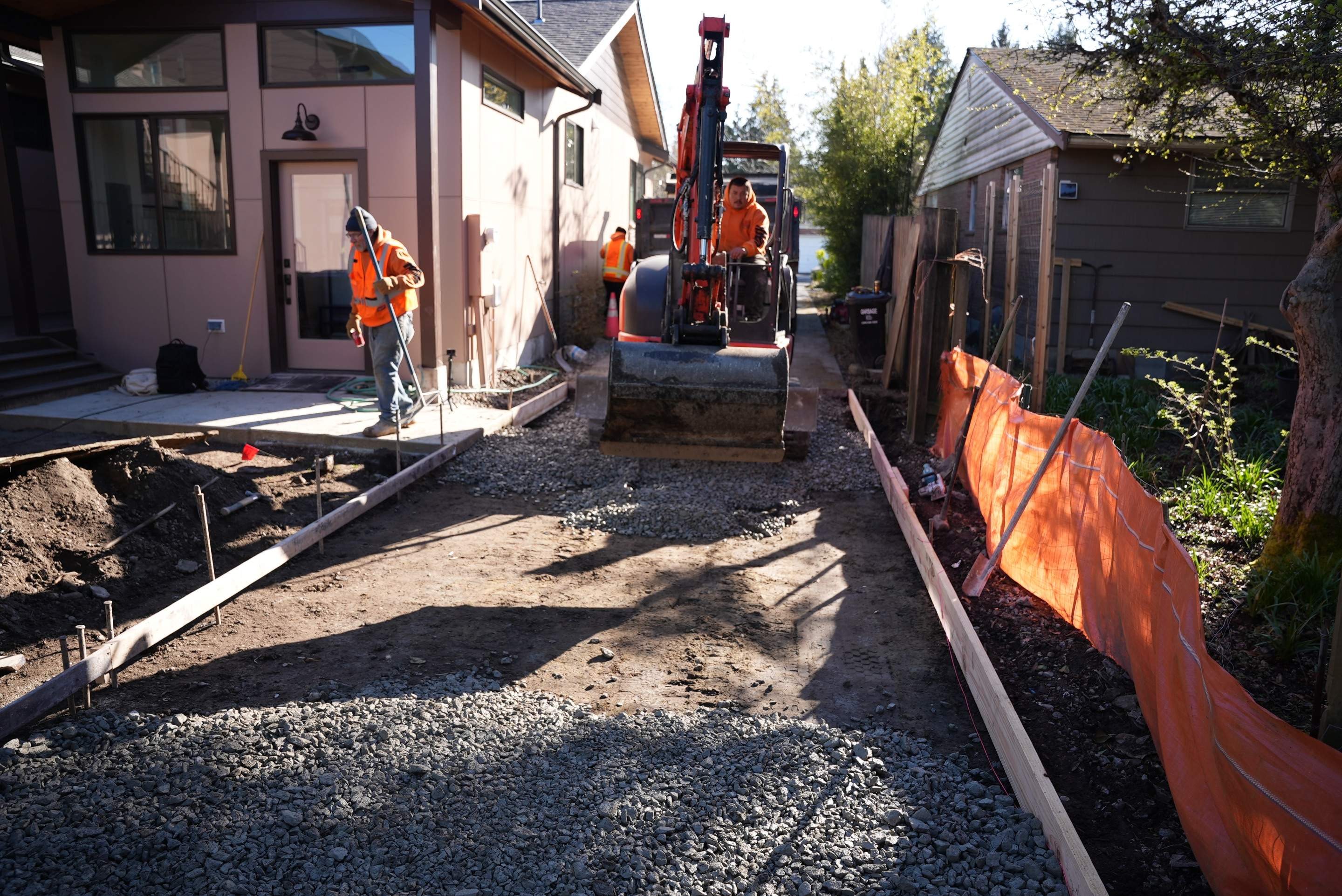Ron | Pervious Concrete Driveway  by Jireh Asphalt & Concrete Inc 