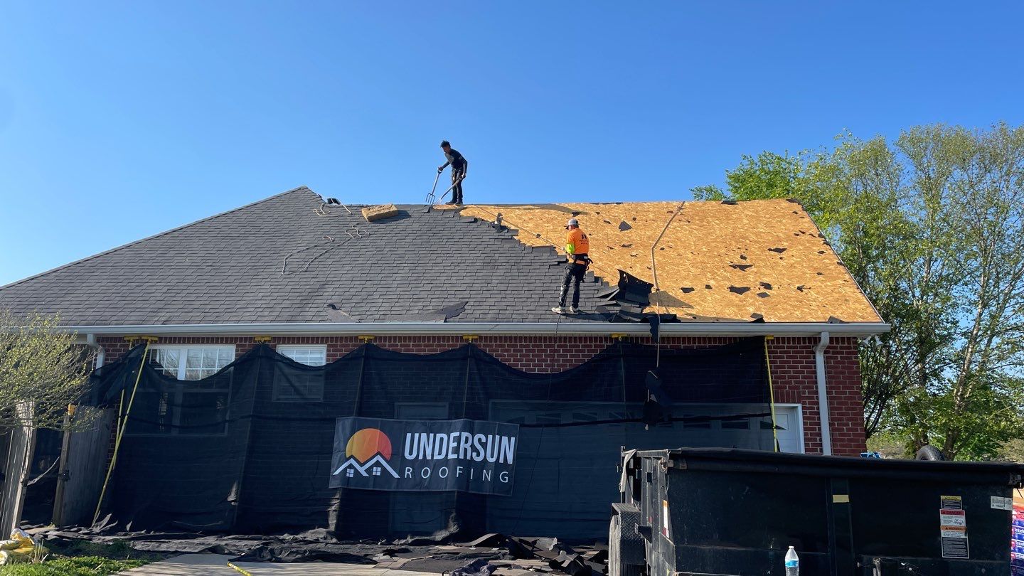 Residential Roofing Installation using GAF HDZ Roofing System  by Undersun Roofing 