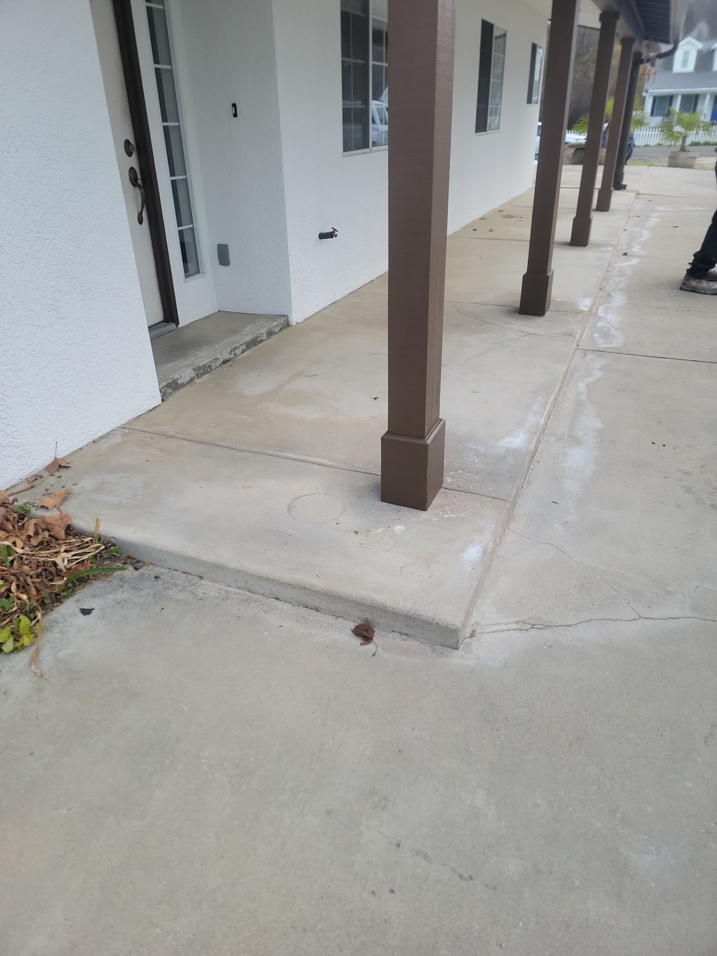 Front porch Makeover using Penntek by MGP Coatings