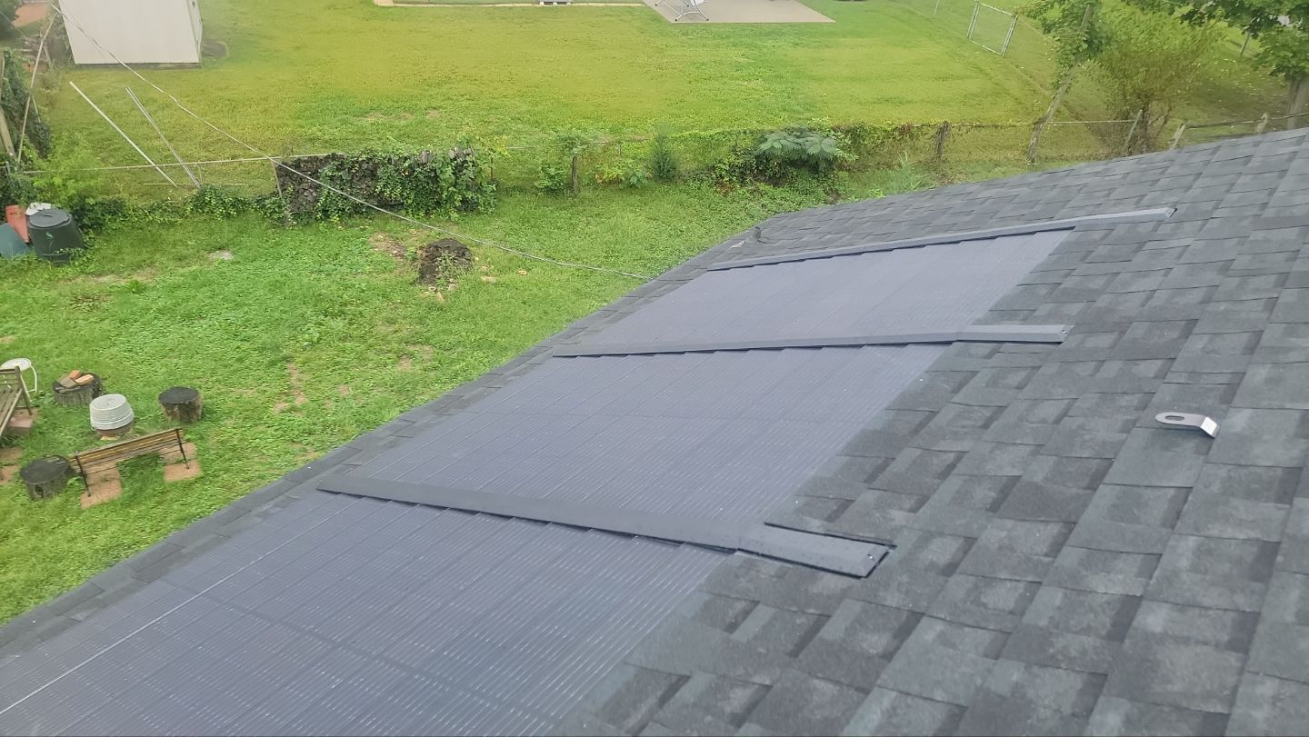 Roof and Solar Installation using GAF Timberline Solar HDZ by ExteriorPros