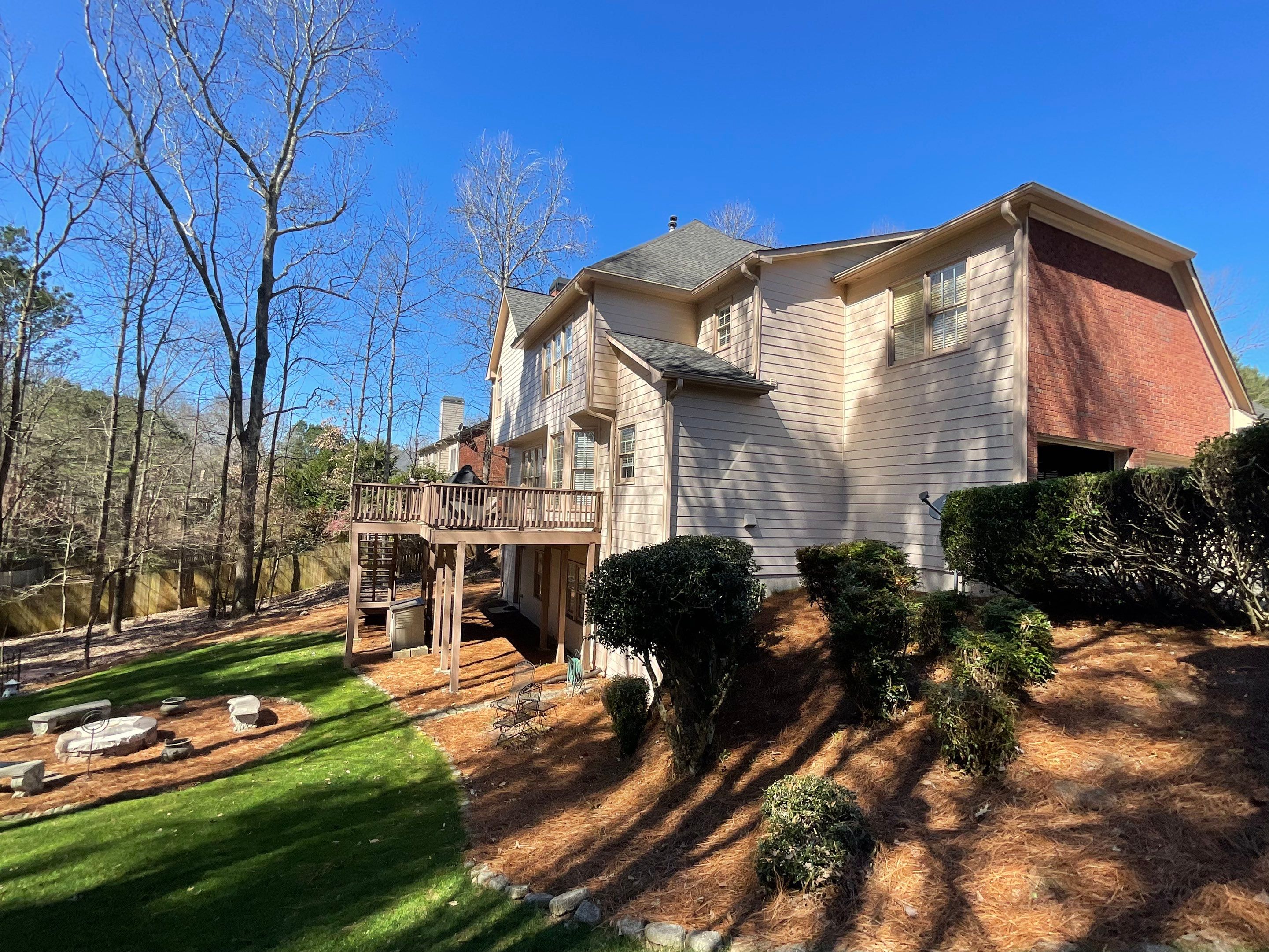 Exterior Painting and Trim Refresh for Suwanee Brick Home by Swift Home Renovations