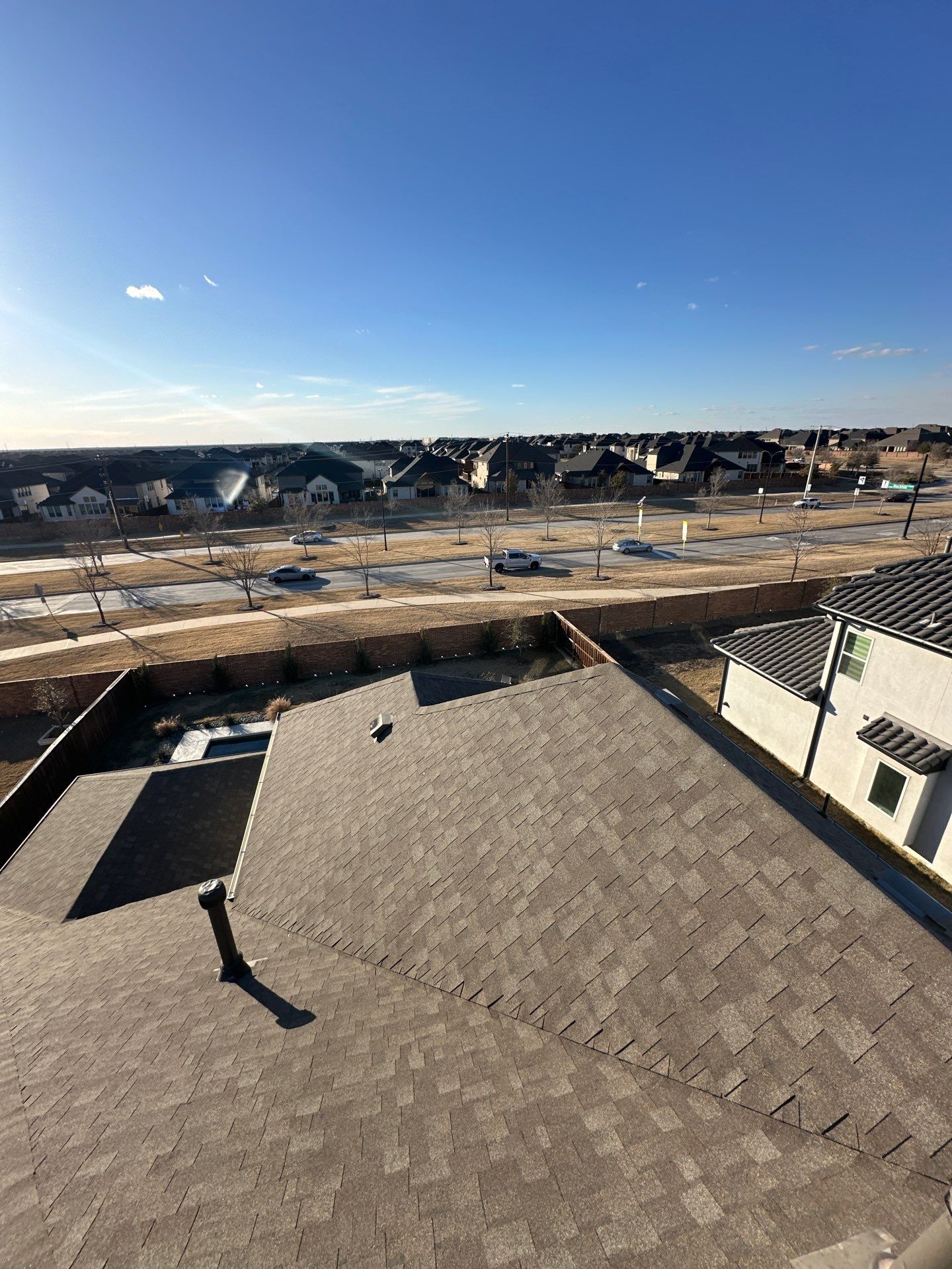 Project in Frisco by Zeus Exteriors