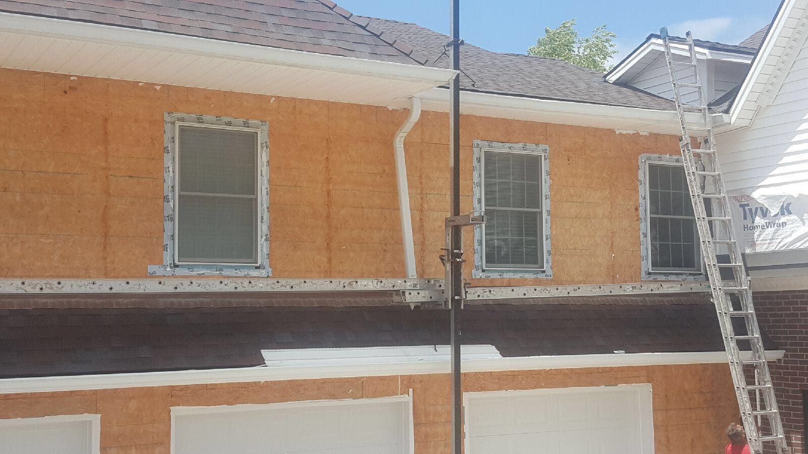 ROOF SIDING GUTTER REPLACEMENT after major Stom  using Owens Corning Duration and Alside Prodigy Siding by Gorilla Exteriors Contracting, LLC
