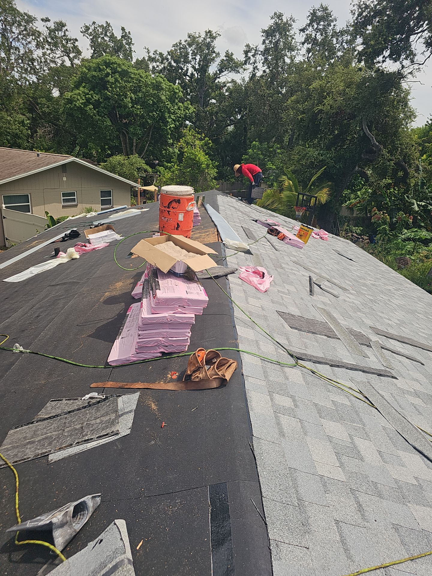 Project in Clearwater 33760 by Mitchell Roofing Company LLC 