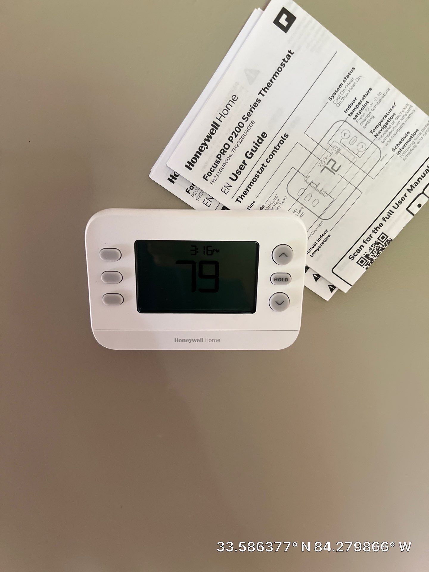 Dual Goodman HVAC System Installation with Honeywell Thermostats in Rex by Veasey Mechanical Services