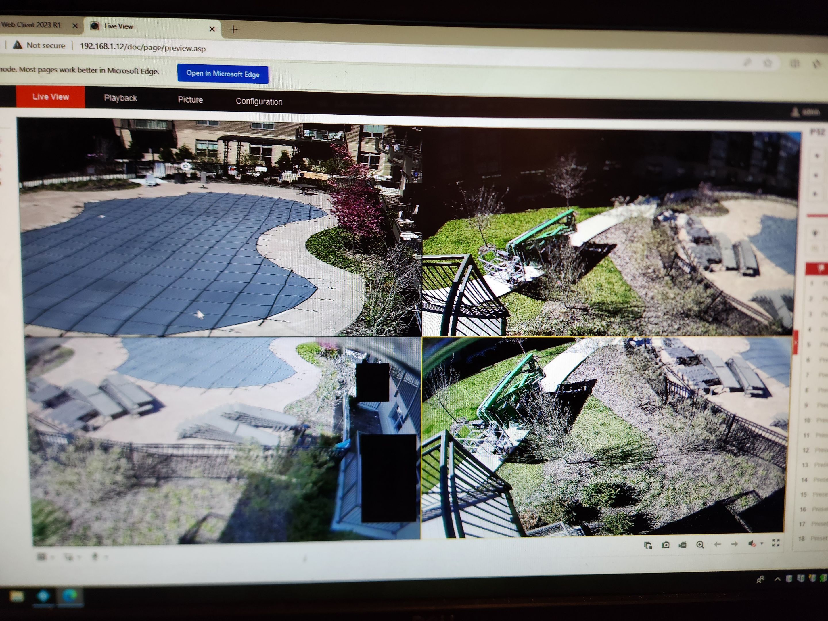 Project in Schaumburg by Umbrella Security Systems