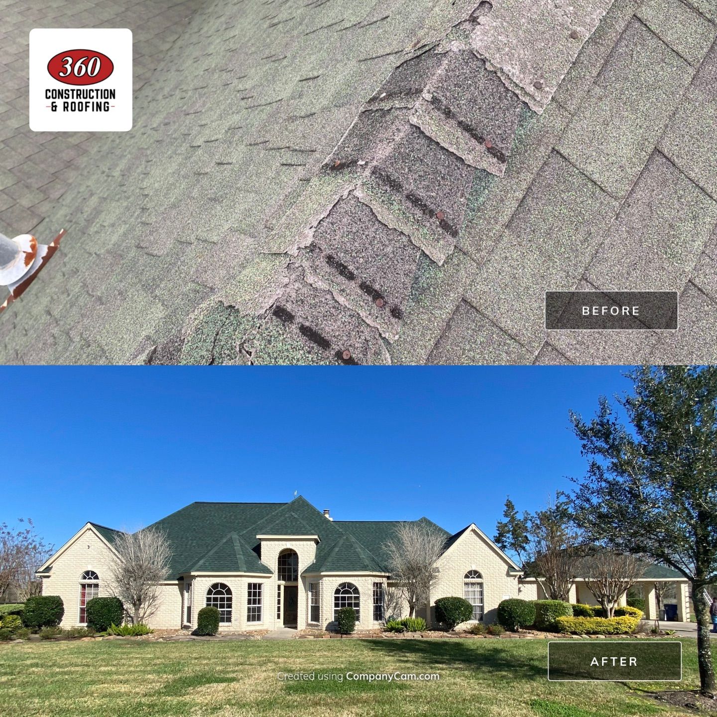 Roof Replacement - Rick G. by 360 Construction & Roofing