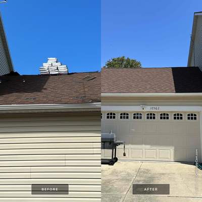 Roof Installation using GAF Timberline HDZ