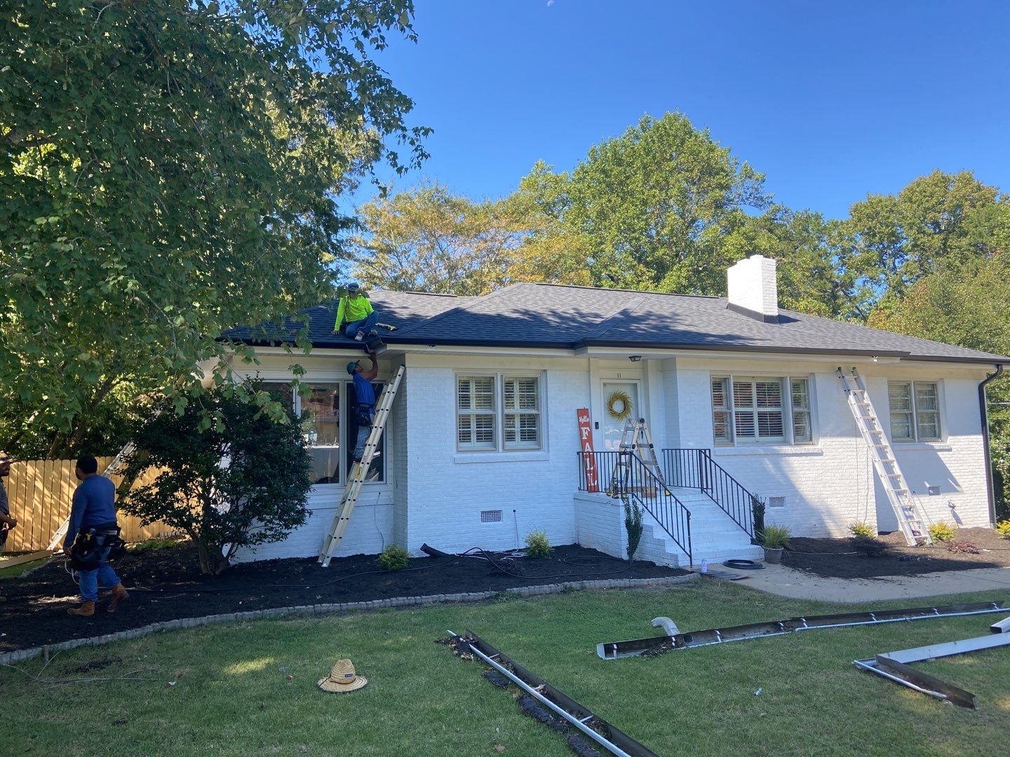 Gutter Installation in Greenville, SC using Seamless Gutter System by Property Assessment