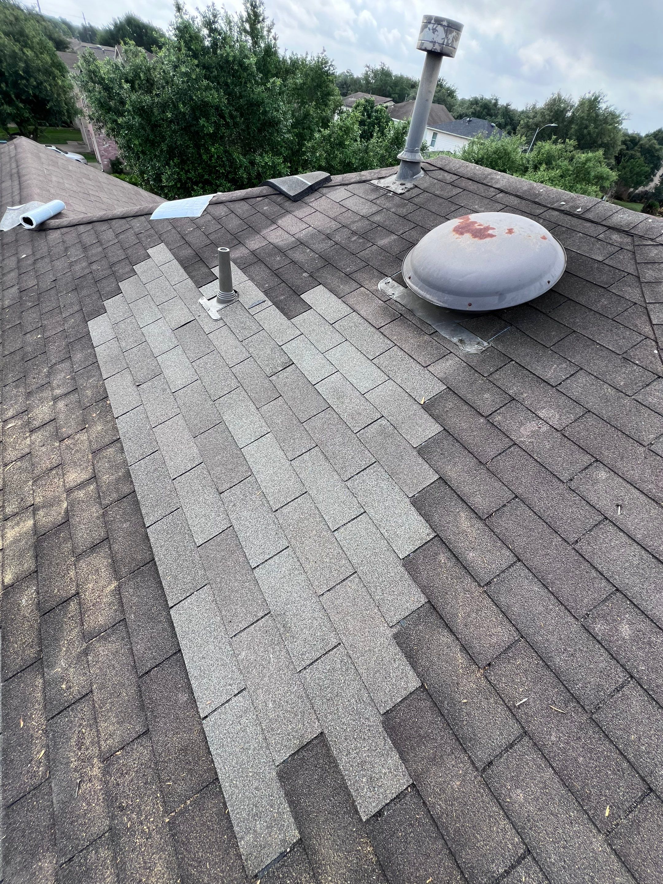 Residential Roofing Repair using Owen's Corning Duration (Lifetime) Shingles by Roof Repair Company