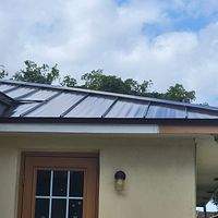 24ga 1" Nail-Strip Mansard Brown by Total Roofing System The Metal Roof Experts