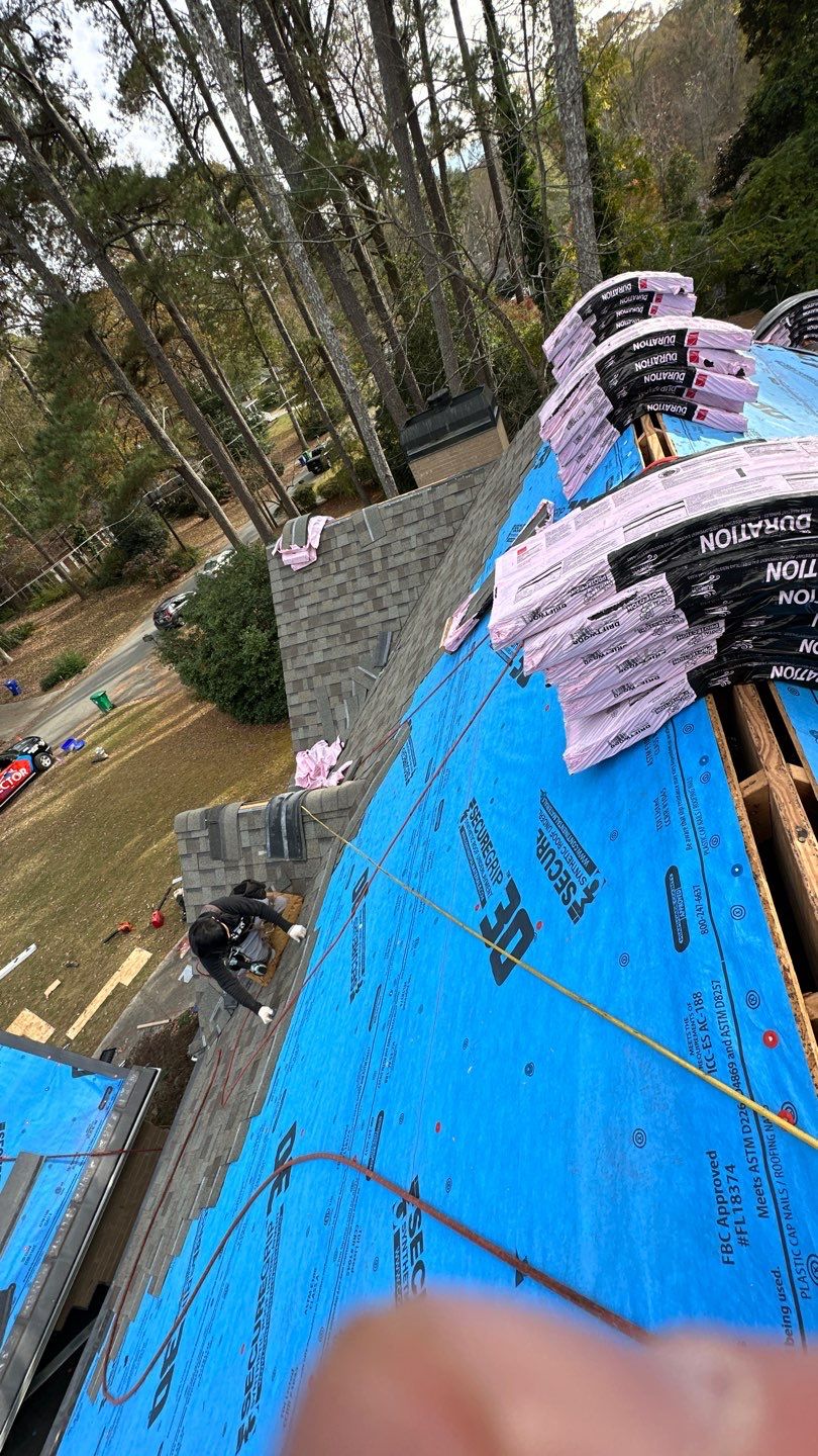 Residential Roofing Installation using Owens Corning by Inspector Roofing and Restoration