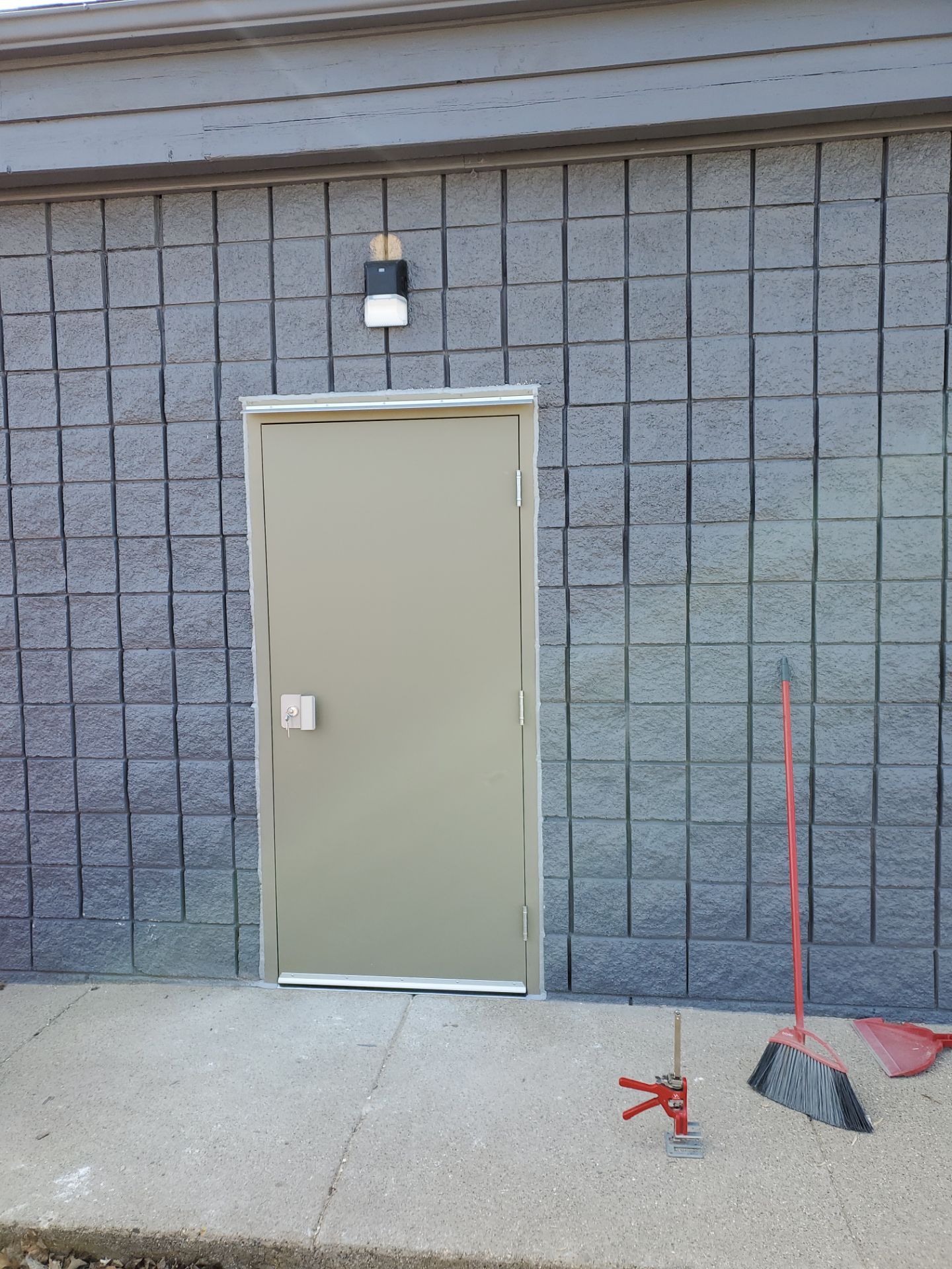 Removal and Installation of Security Door by FBH Architectural Security