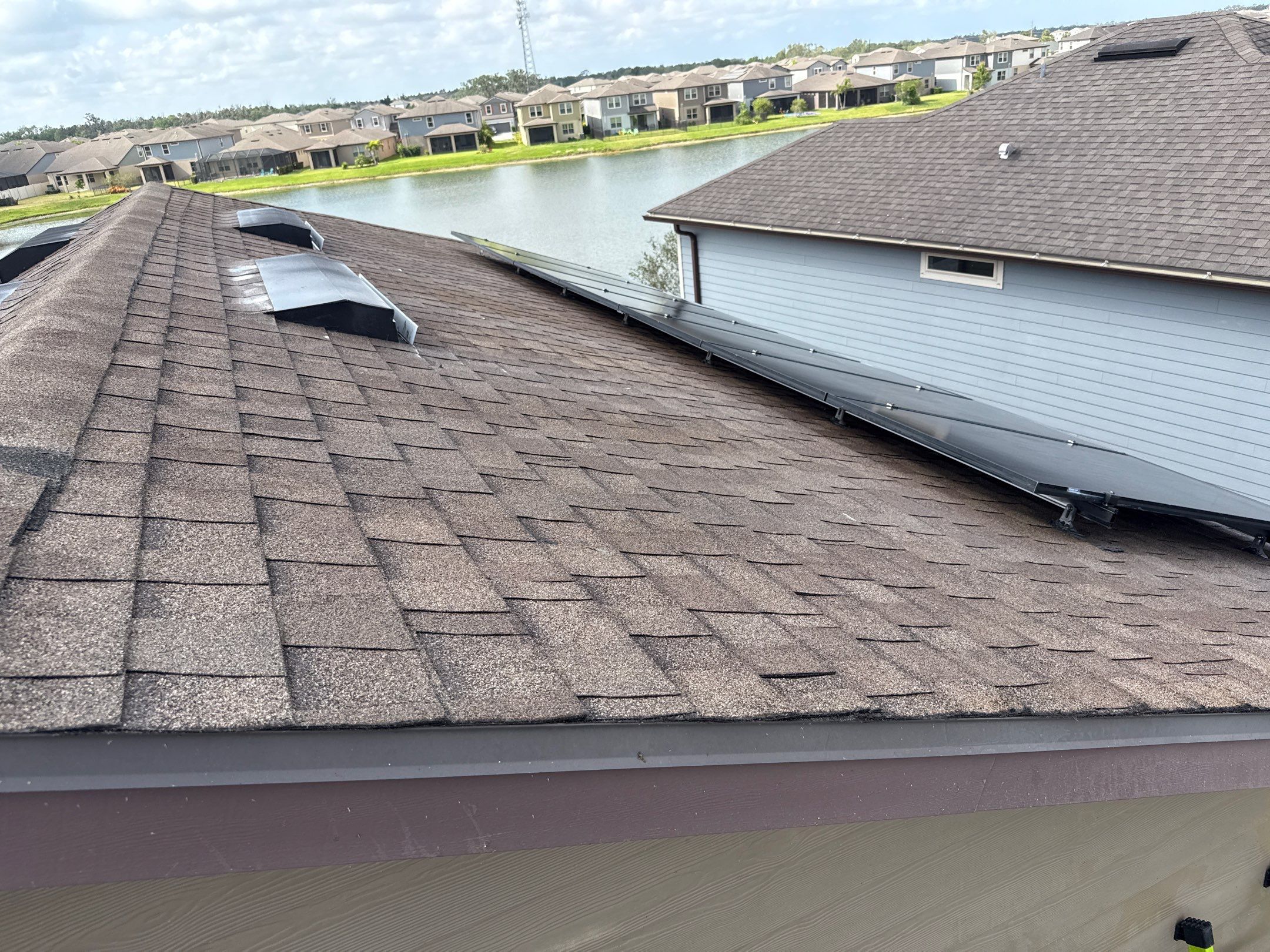Roof Soft Wash, Pool Deck & Screen Enclosure Cleaning – Trevesta Community, Palmetto, FL by Sunshine AquaWash