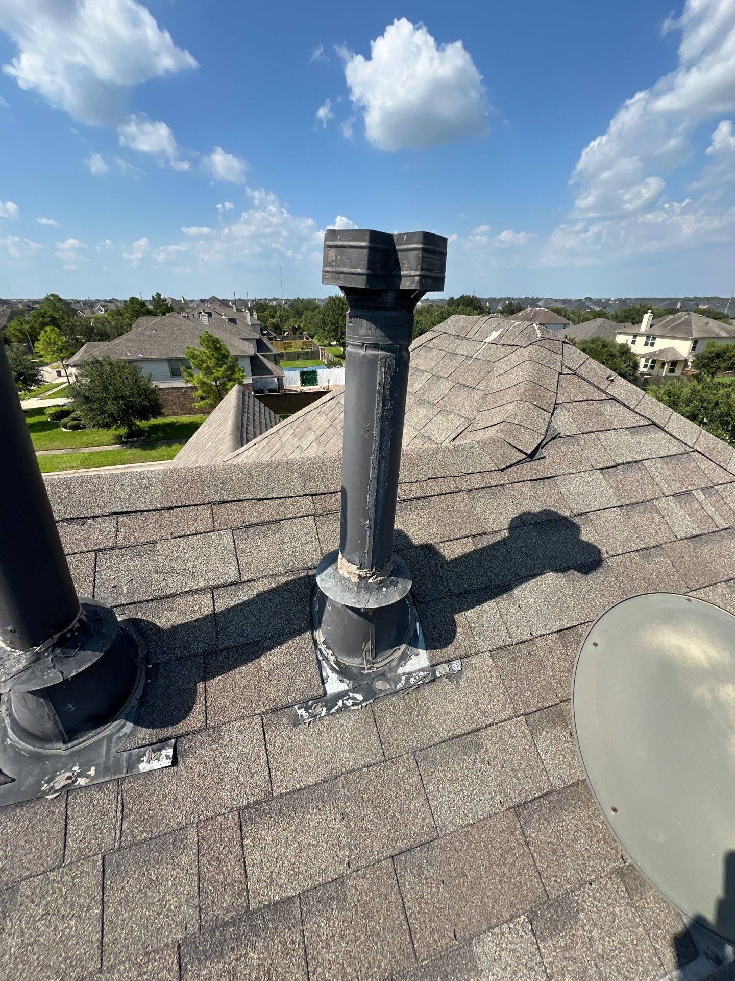 Hail Damage using Owen's Corning Duration (Lifetime) Shingles by Roof Repair Services LLC