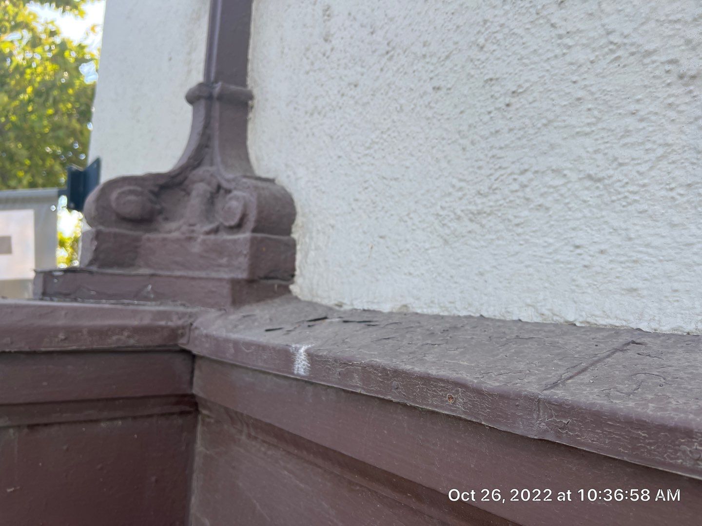  Presbyterian Church repairs to entrance architecture by Straight Edge Roofing Inc