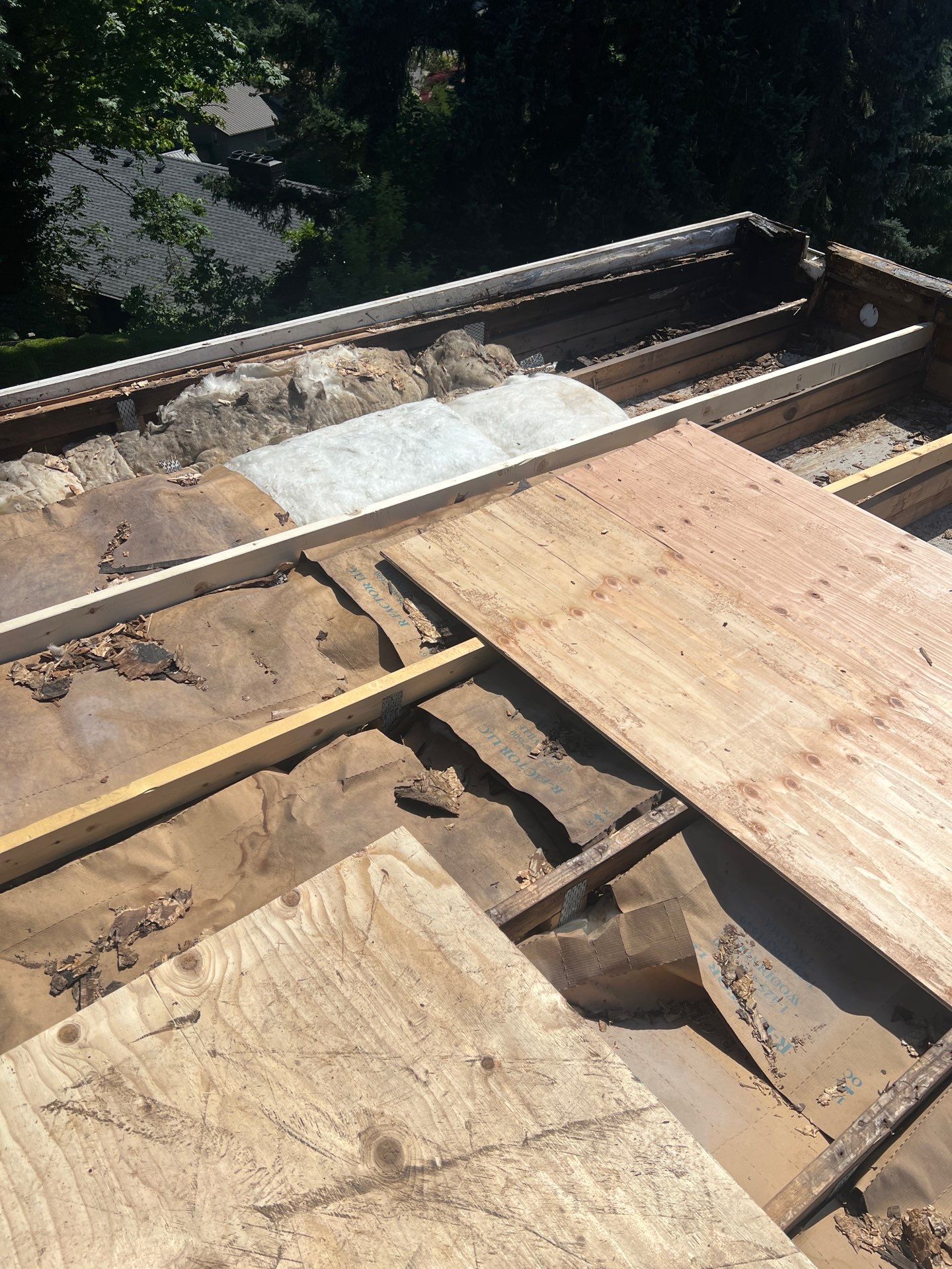 Residential Roofing Installation using GAF UHDZ Shingles by Roofing Formula LLC