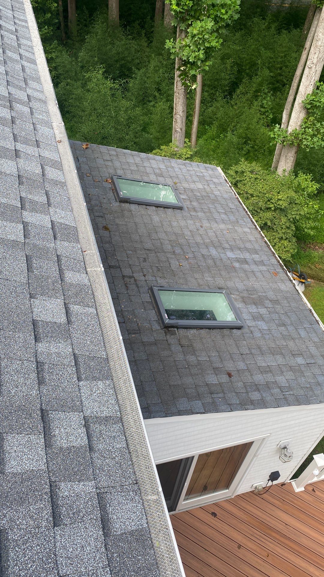 Oakton: Residential Roof Replacement with CertainTeed Landmark Designer Shingles in Pewter by RM Banning, Inc.