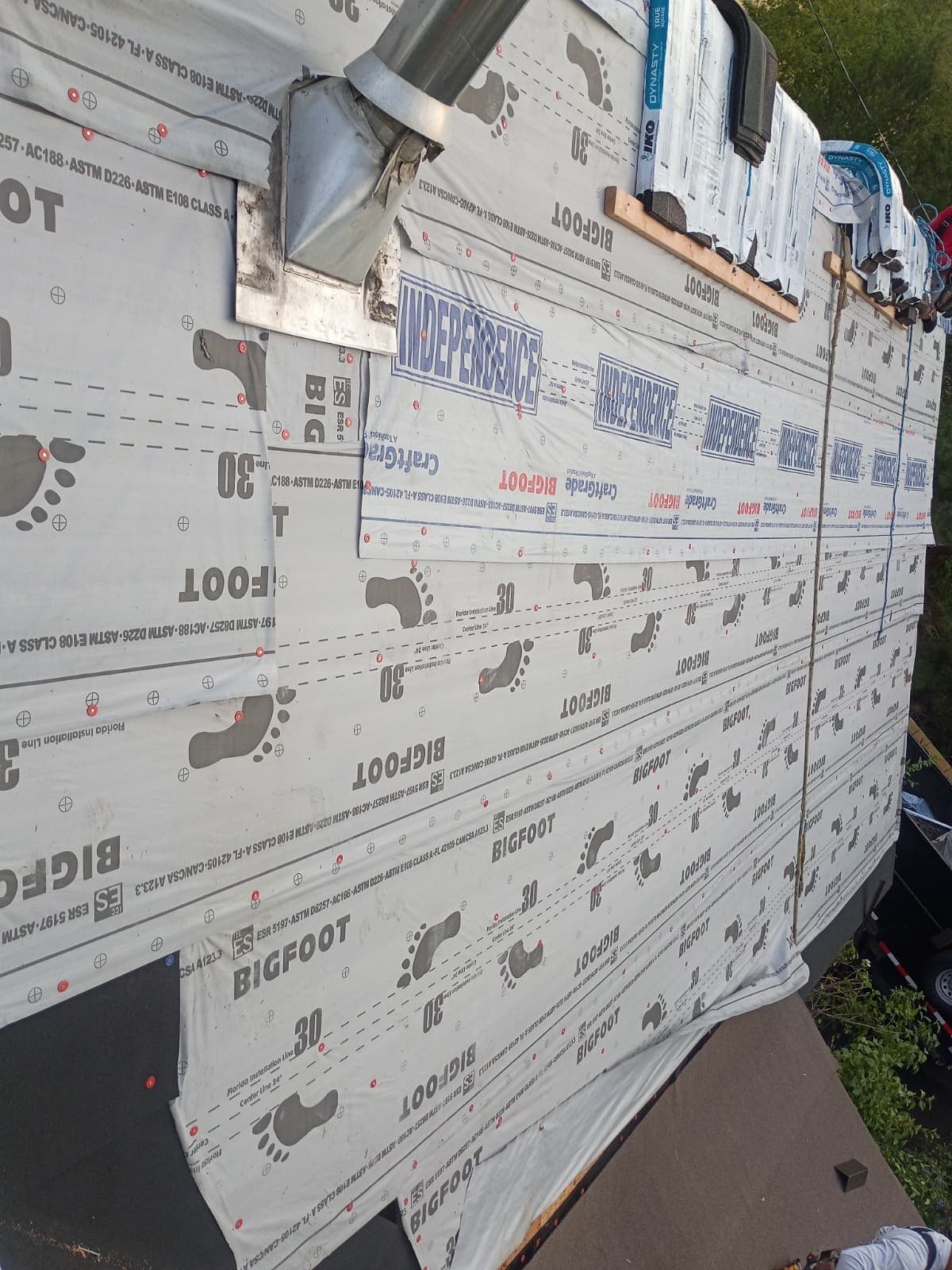 Architectural Shingle Roof Replacement for Boise Log Cabin Home by Olive Roofing
