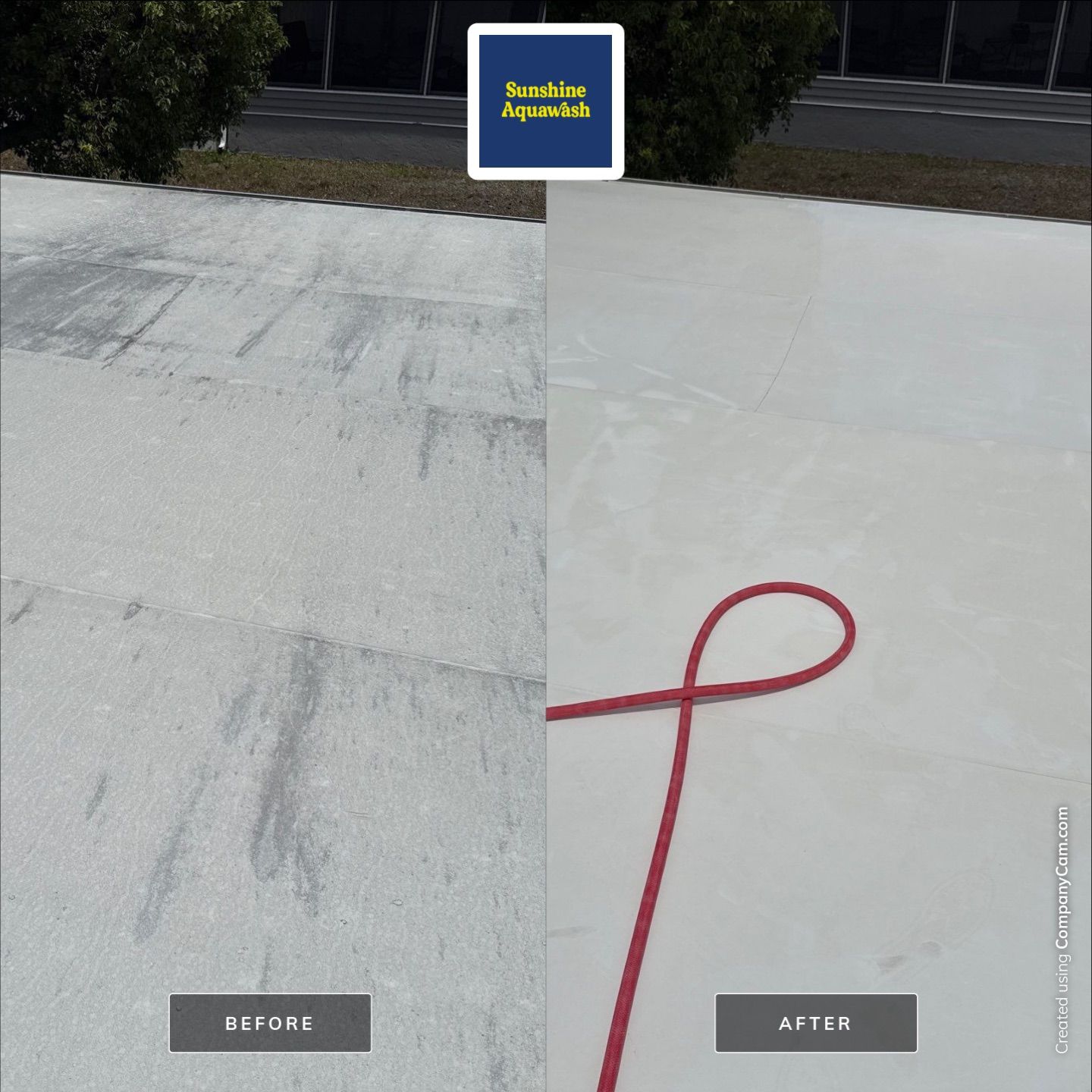 TPO Roof Cleaning in Shadow Brook Mobile Home Park – Palmetto, FL by Sunshine AquaWash