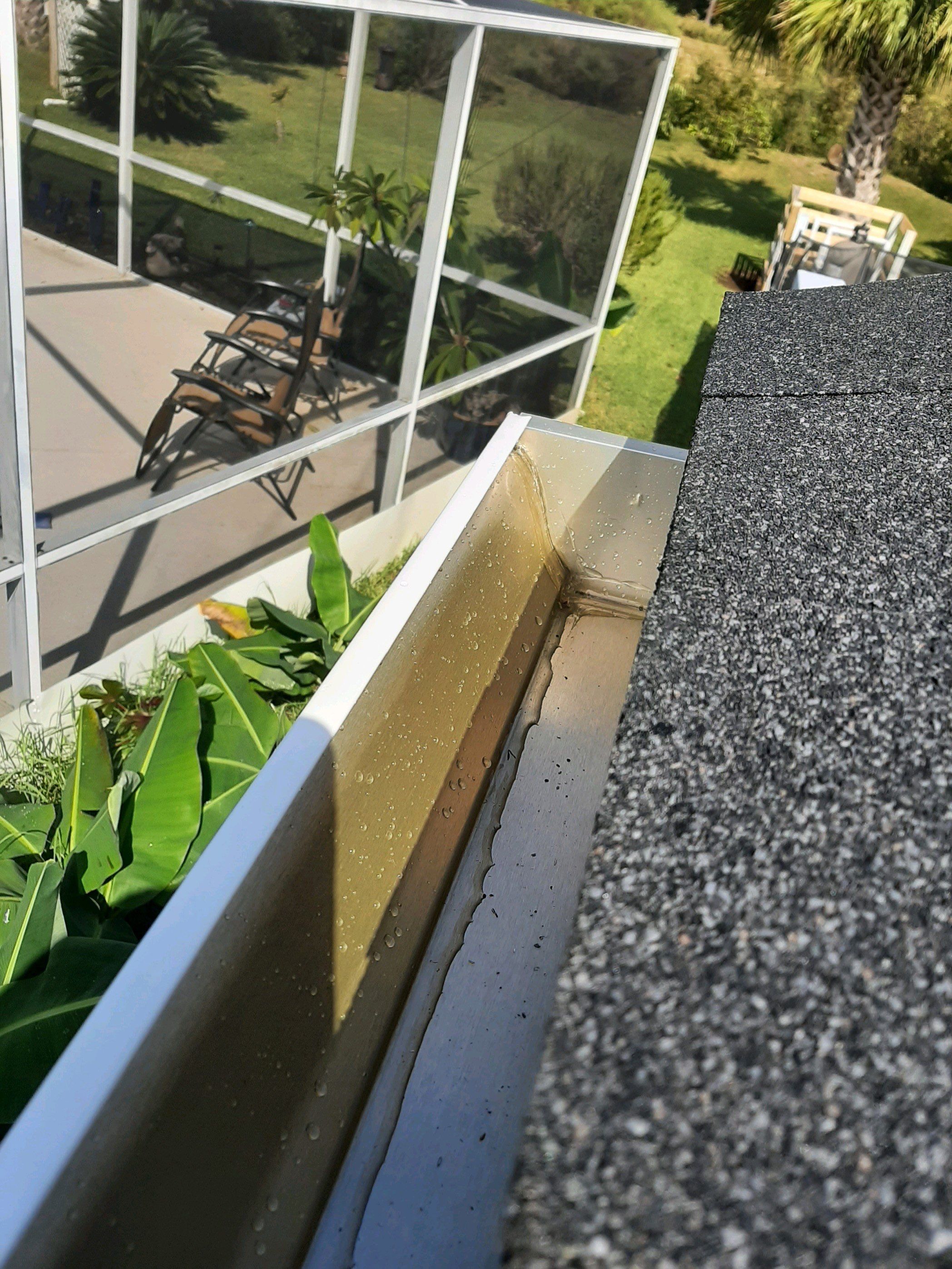 Seamless Gutter Installation using White K-Style Gutters by Gutter Professors
