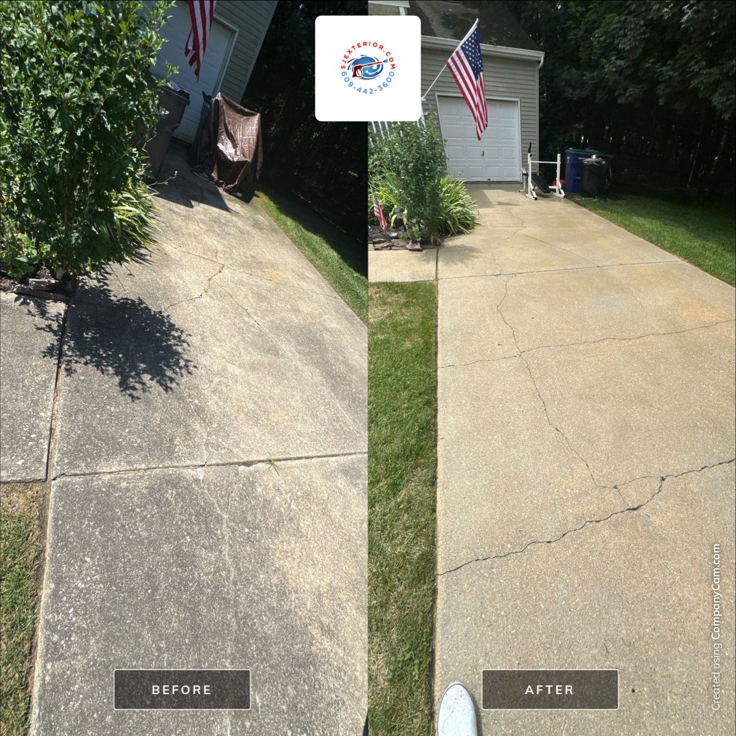 Multiple Surfaces cleaned by SJ Exterior