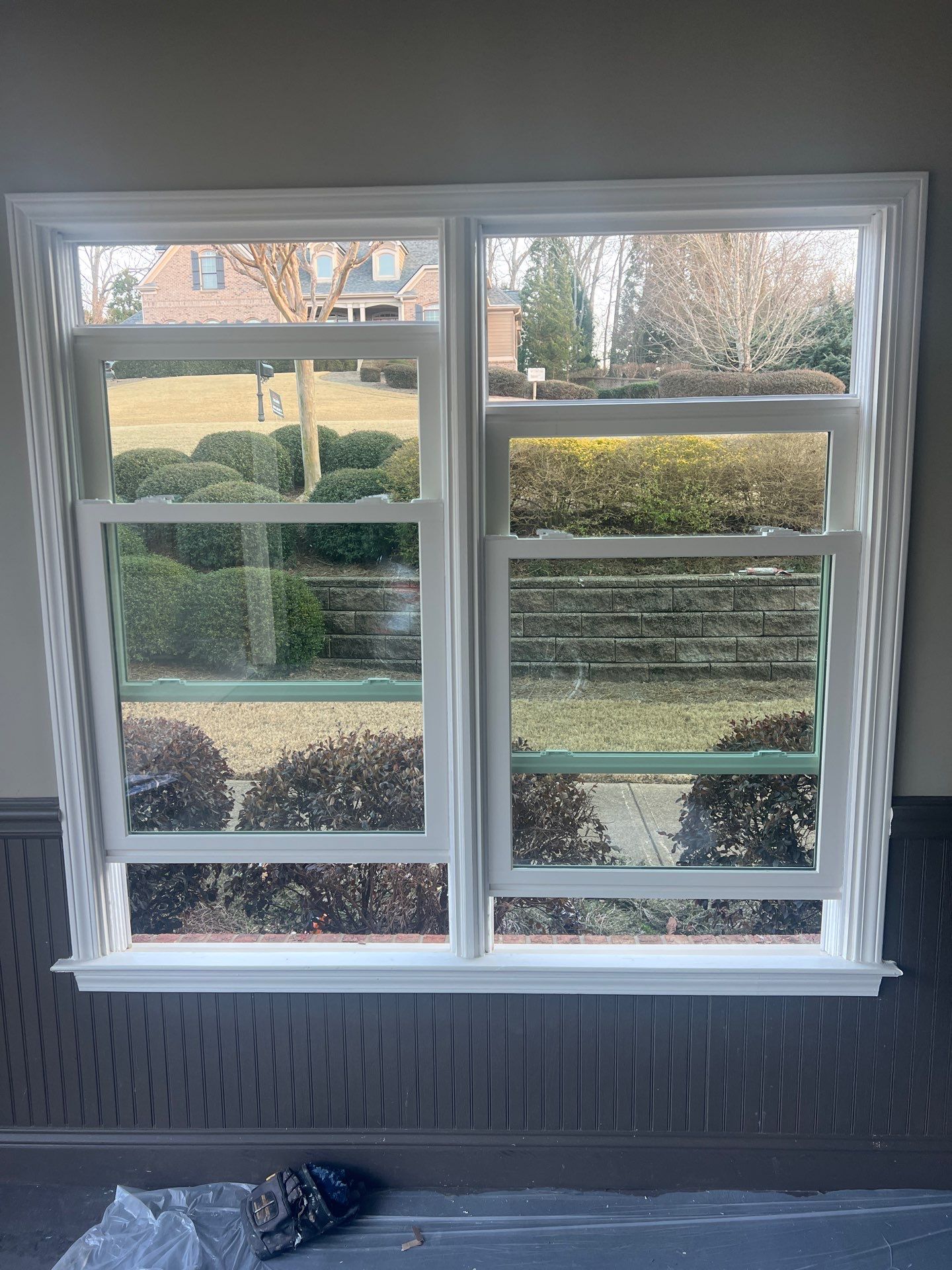 Window Replacement using Enviro PVC Sash Replacement Windows by Nelson Exteriors 